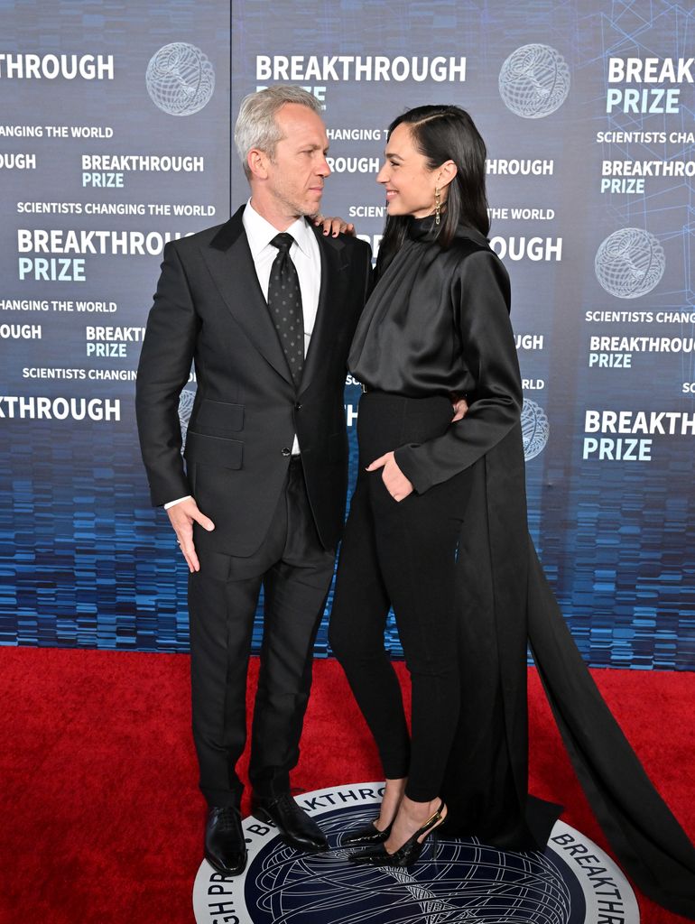 Gal Gadot and Jaron Varsano at the 9th Annual Breakthrough Prize Ceremony