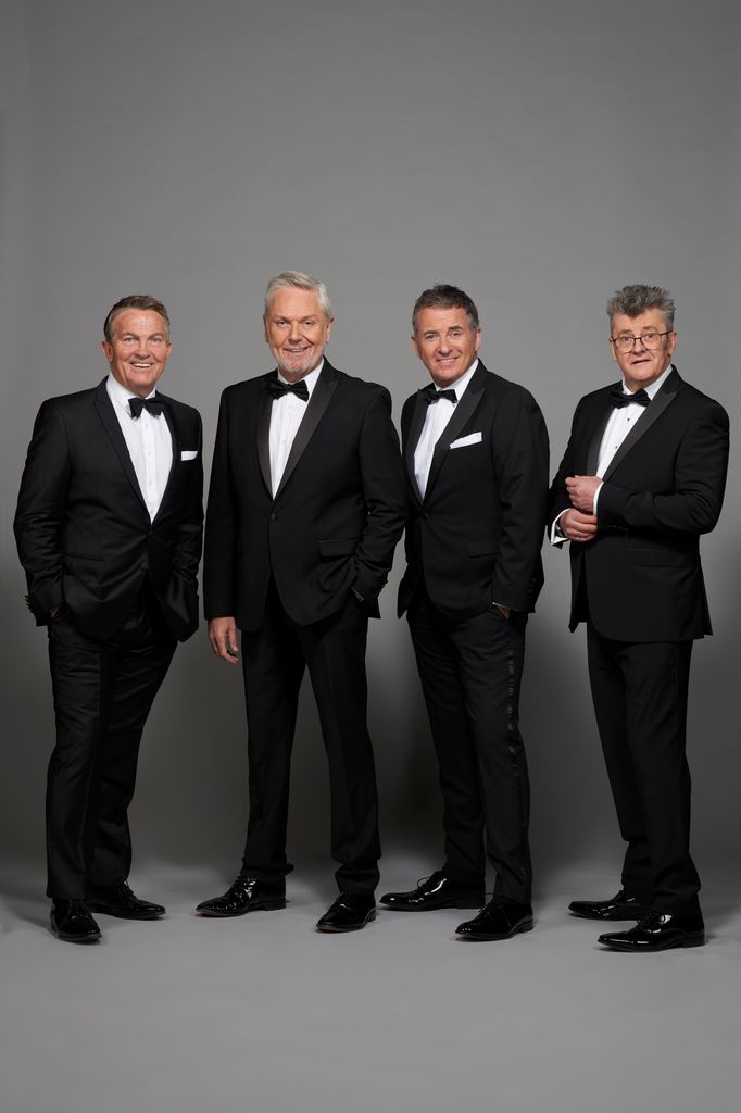 Brian Conley, Joe Pasquale, Bradley Walsh and Shane Richie 