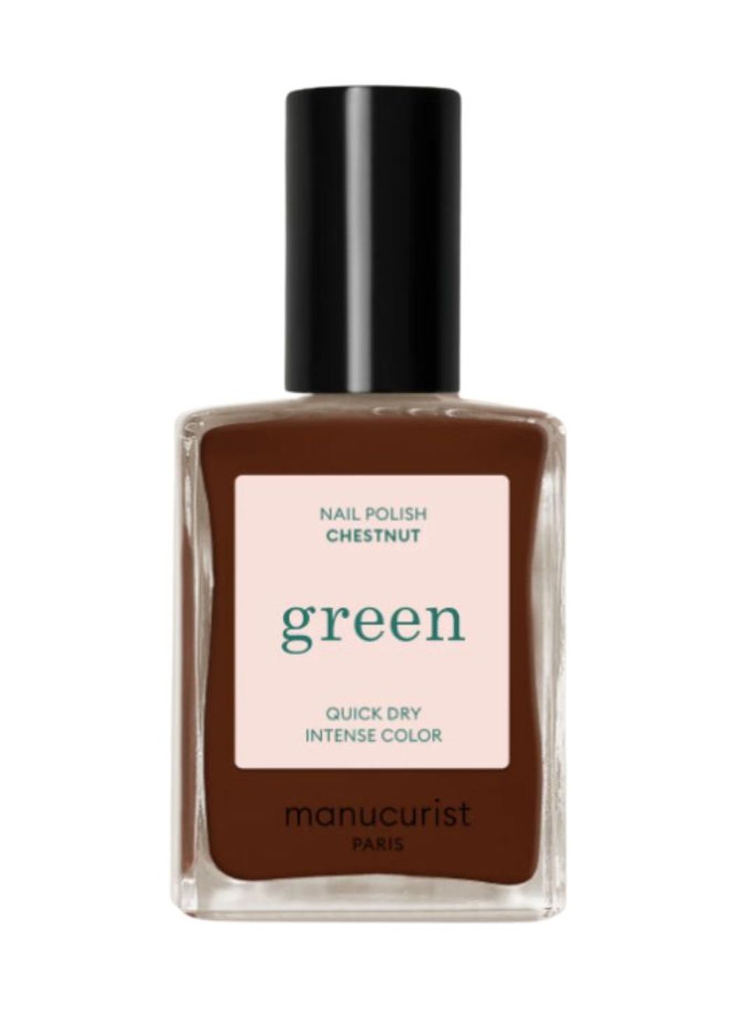 Green Nail Polish in 'Chestnut' - Manucurist 