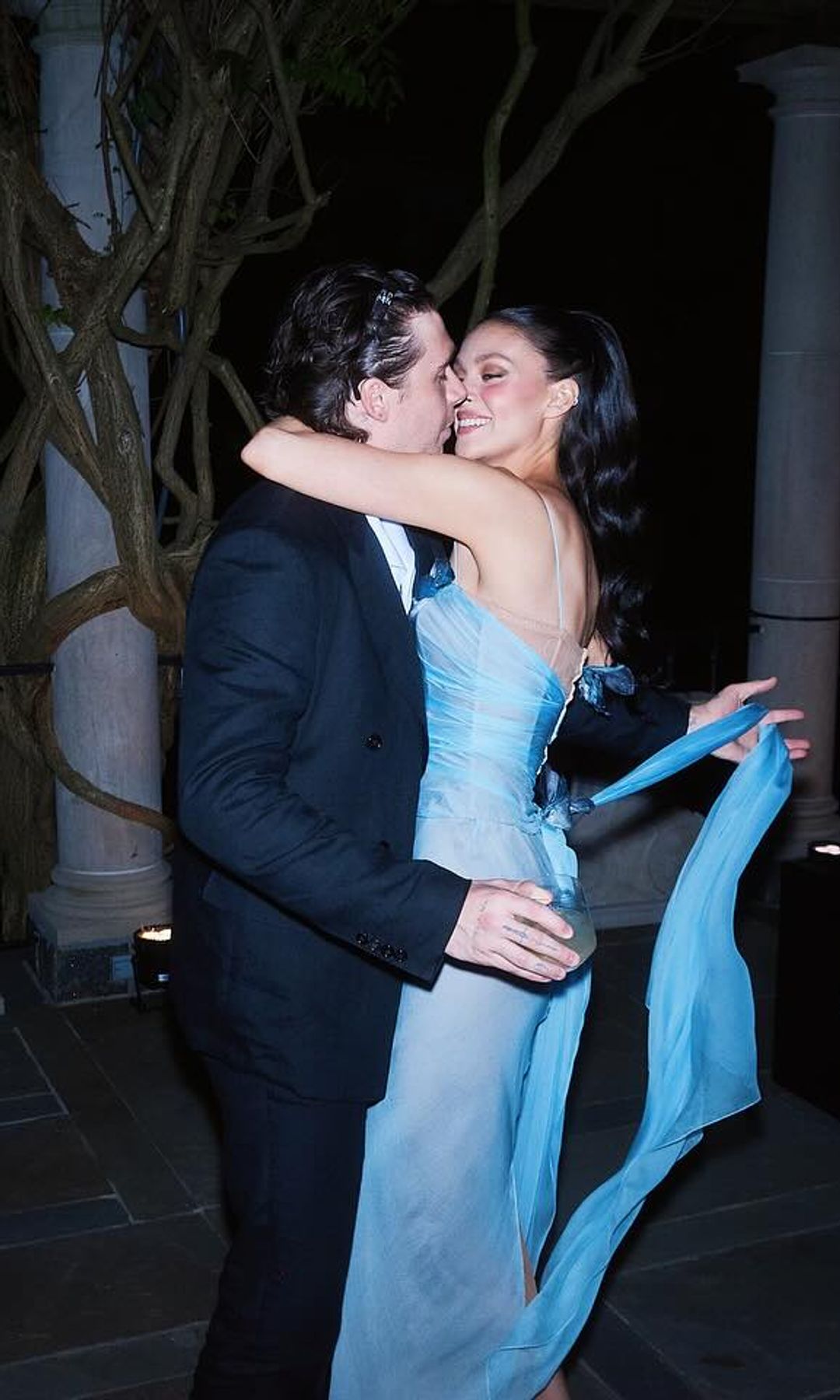 Nicola and Brooklyn renewed their vows after three years of marriage