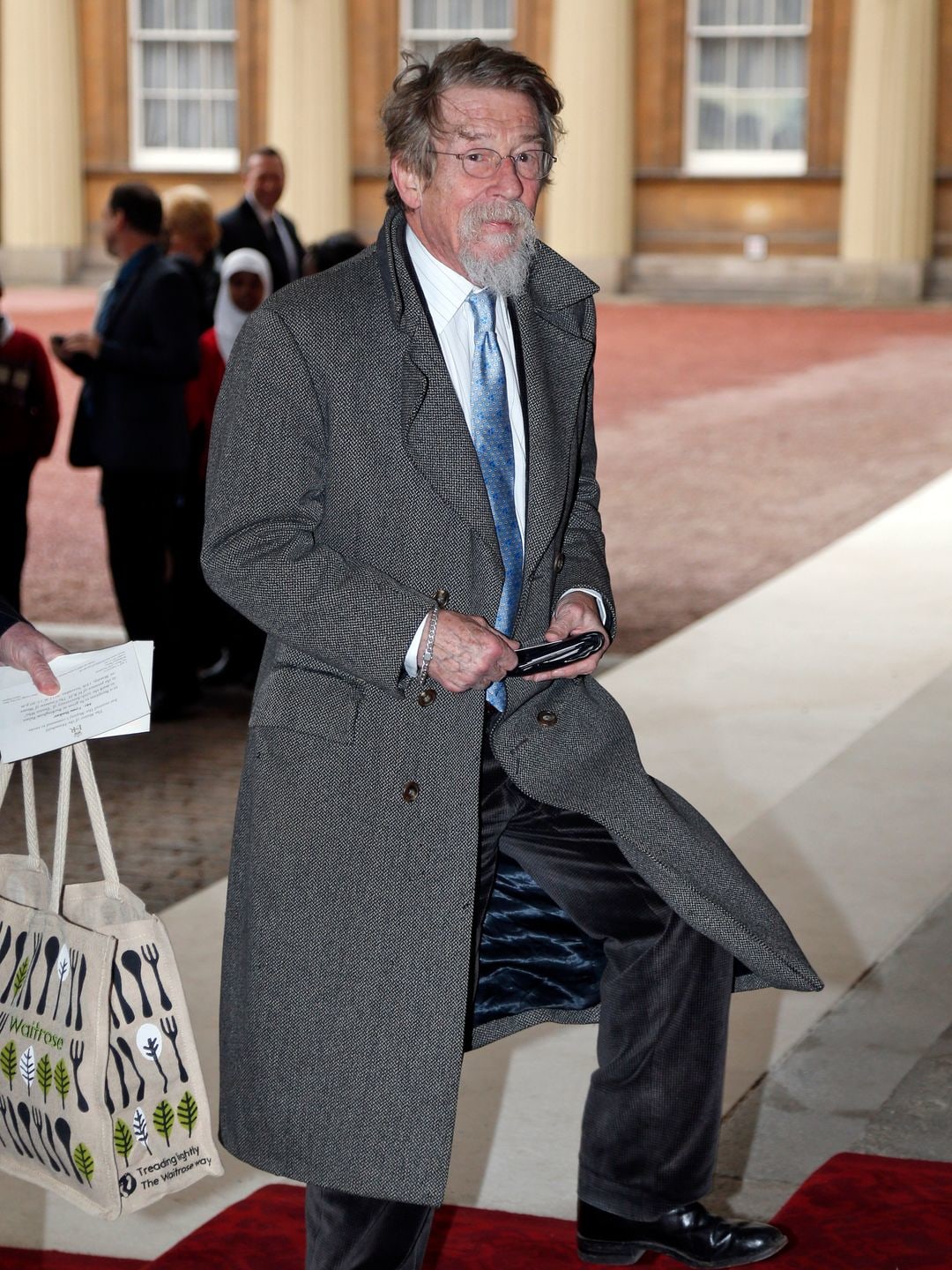 John Hurt at Buckingham Palce