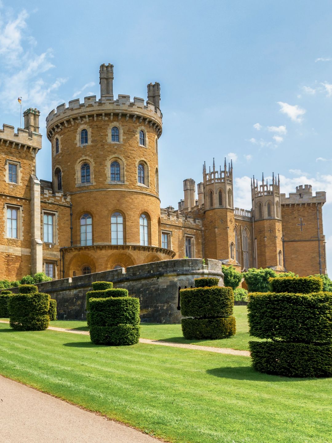 Belvoir Castle (pronounced 'Beaver' btw) and its 16,000-acre estate is run by Emma Manners, the Duchess of Rutland