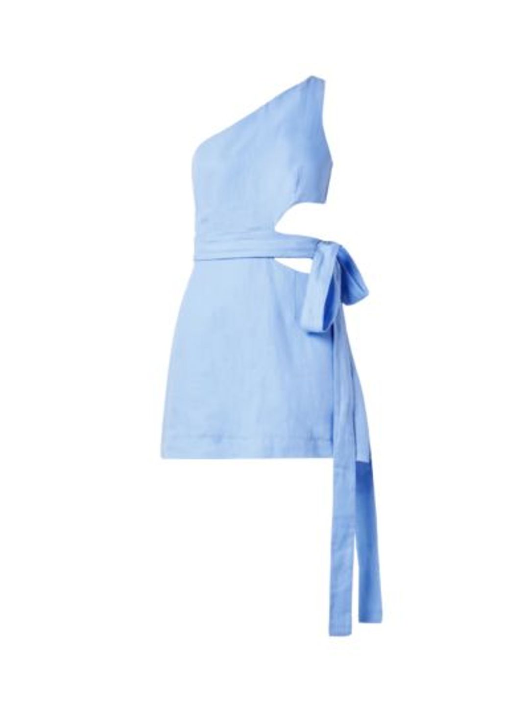 Mytros linen-voile mini dress