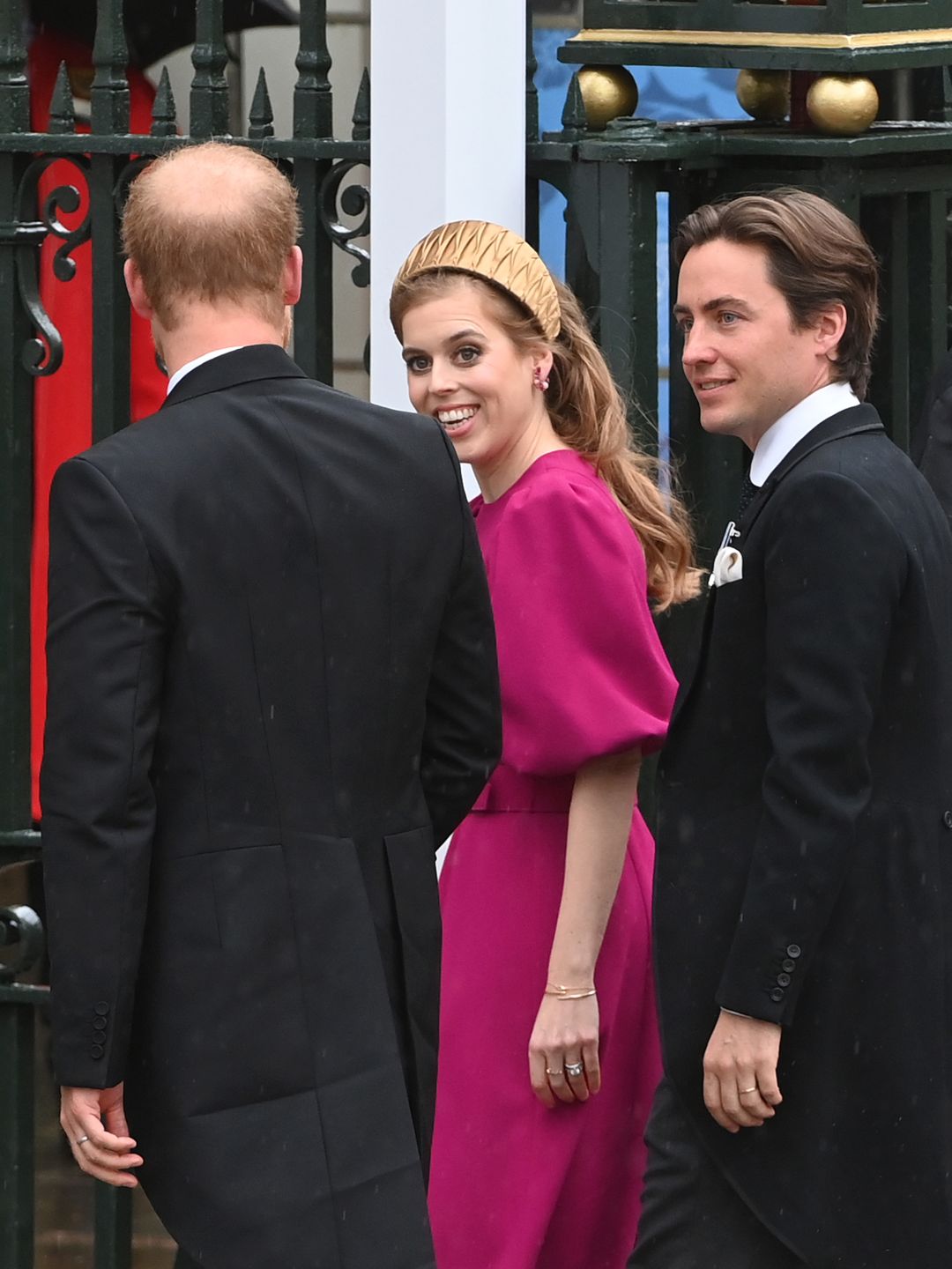Princess Beatrice of York and Edoardo Mapelli Mozzi arrived at the Coronation of King Charles III and Queen Camilla