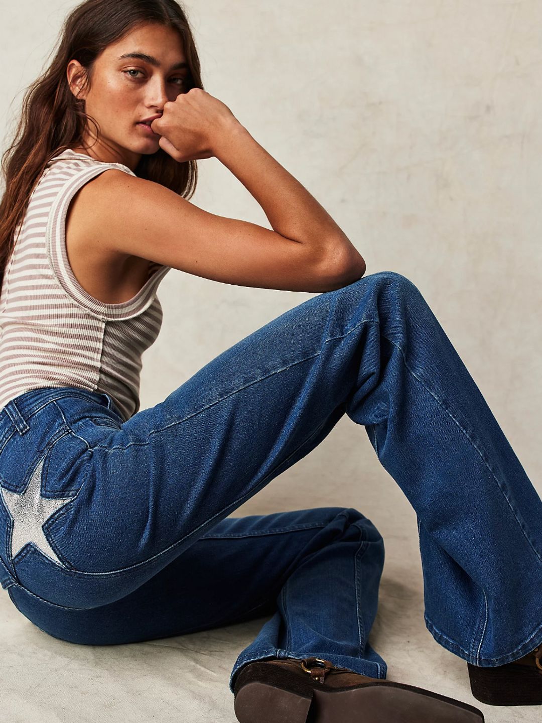 We The Free Firecracker Flare Jeans - Free People