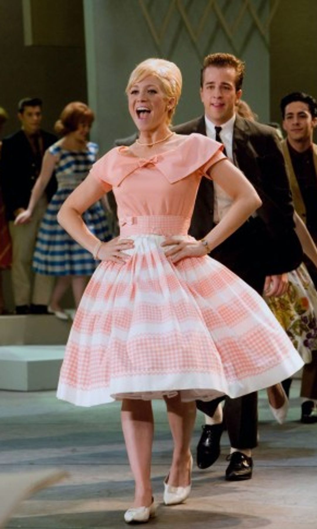 gingham dress in Hairspray