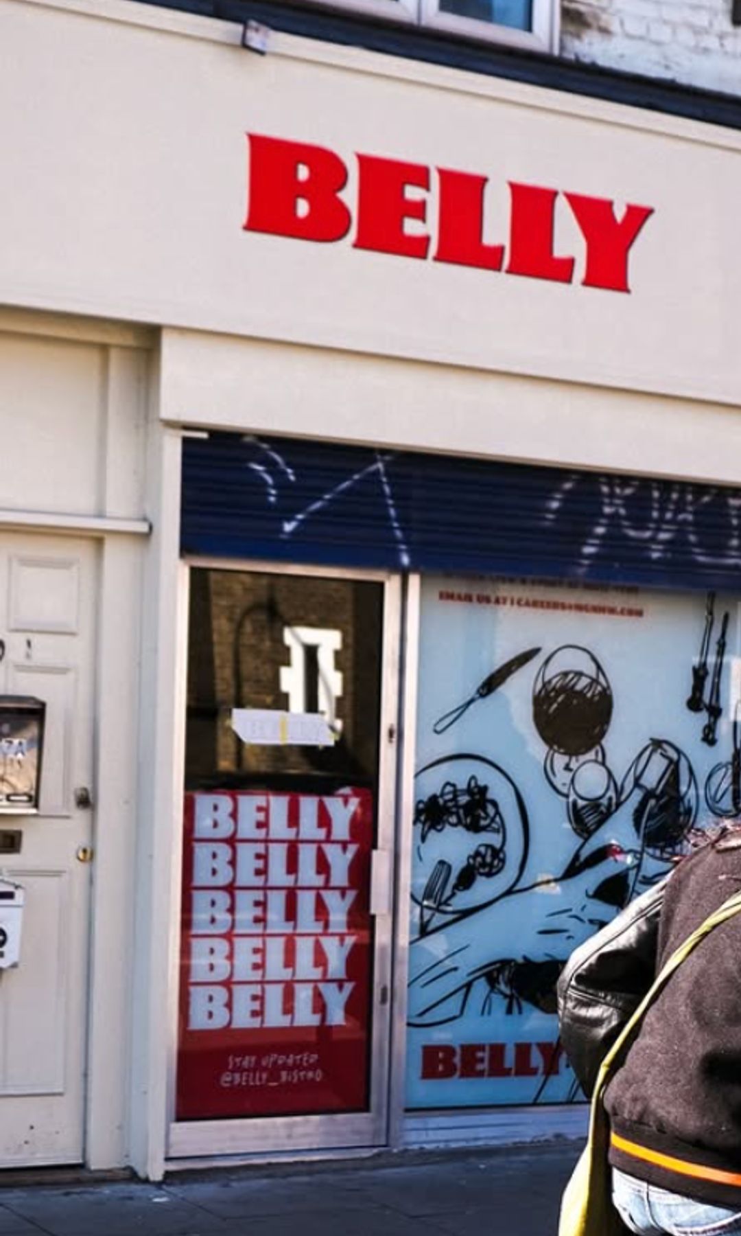 a photo of the exterior of Belly restaurant