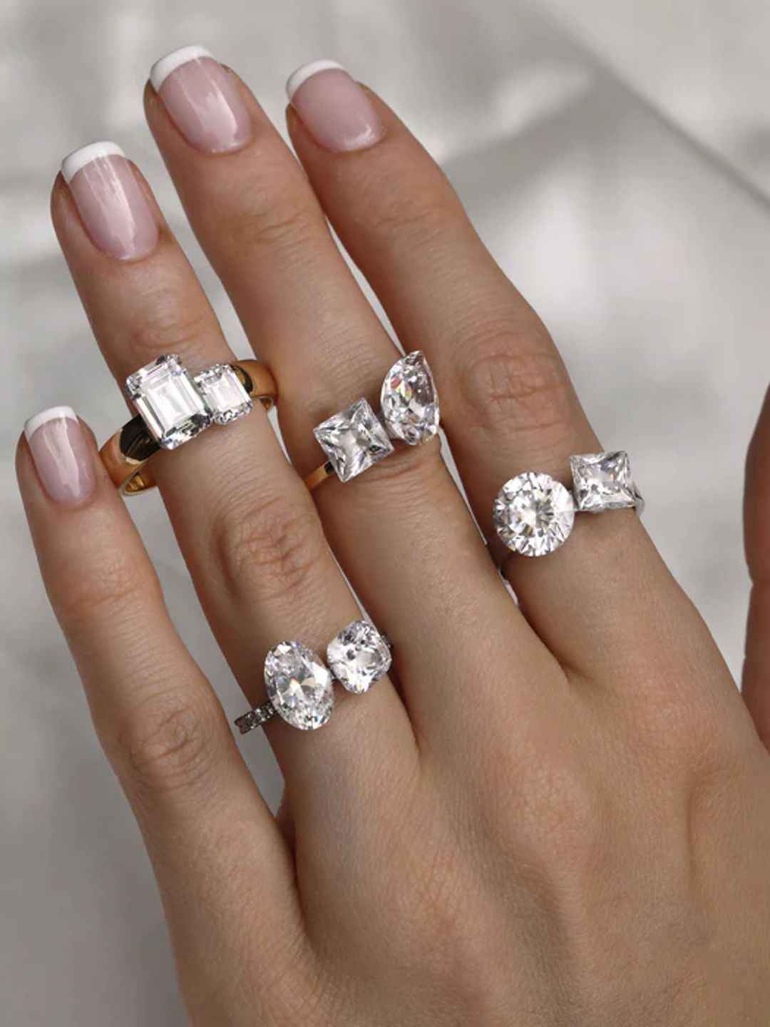 The 'Toi et Moi' ring style has exploded in popularity and is set to be a standout nuptial jewellery trend for 2024 