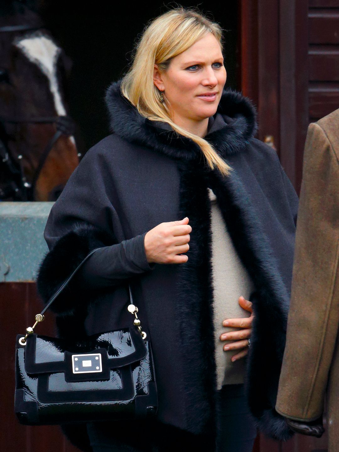 Zara Phillips pregnant with her daughter Mia