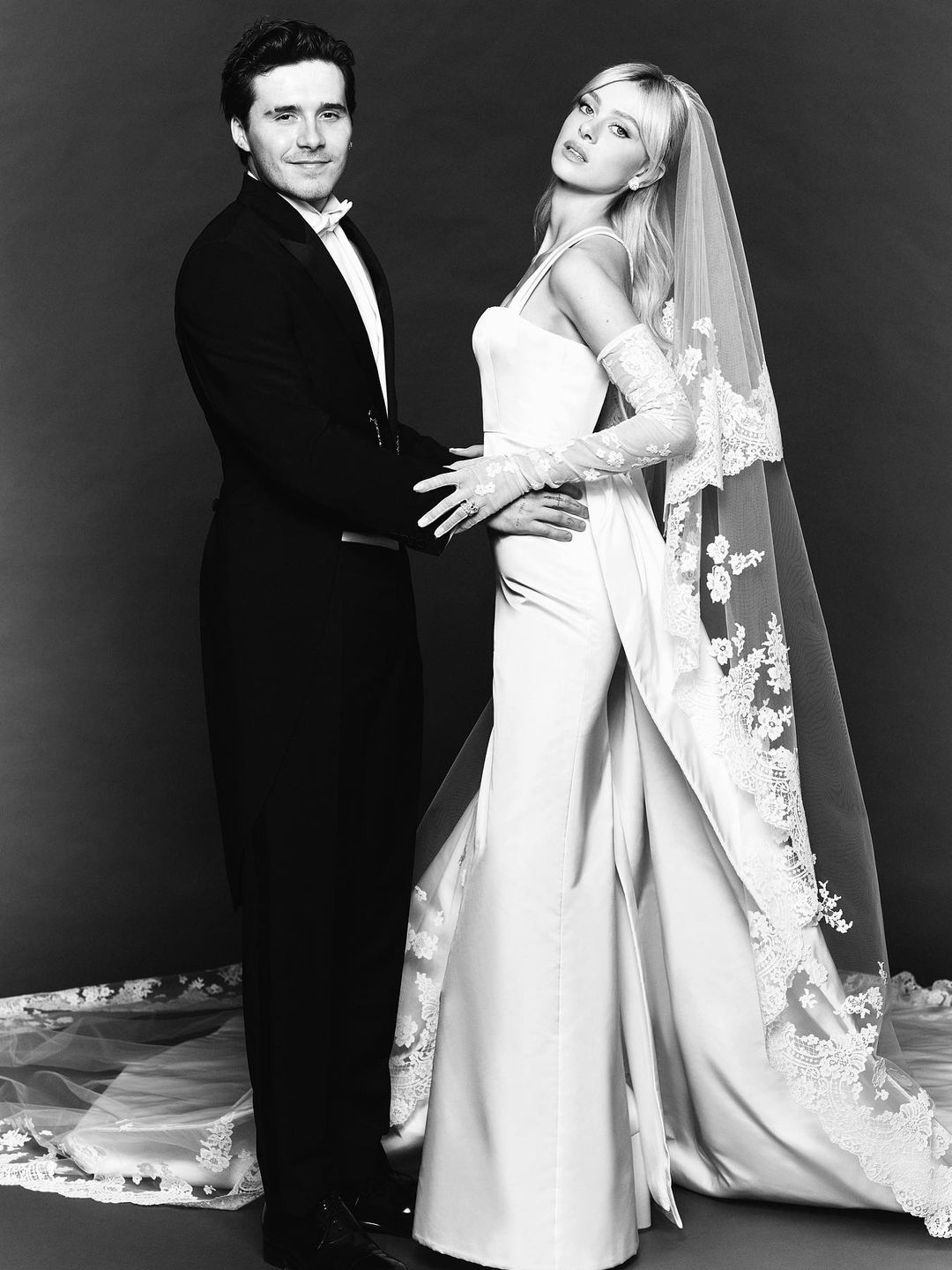 Nicola and Brooklyn Peltz-Beckhams wedding photo