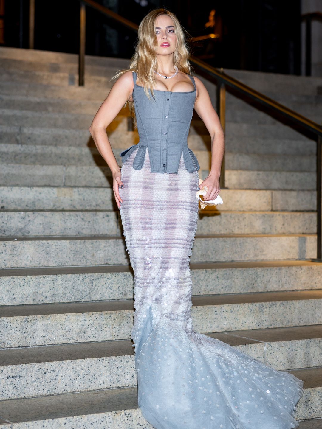 Addison Rae is seen attending the 2024 CFDA Awards at American Museum of Natural History on October 28, 2024 in New York City