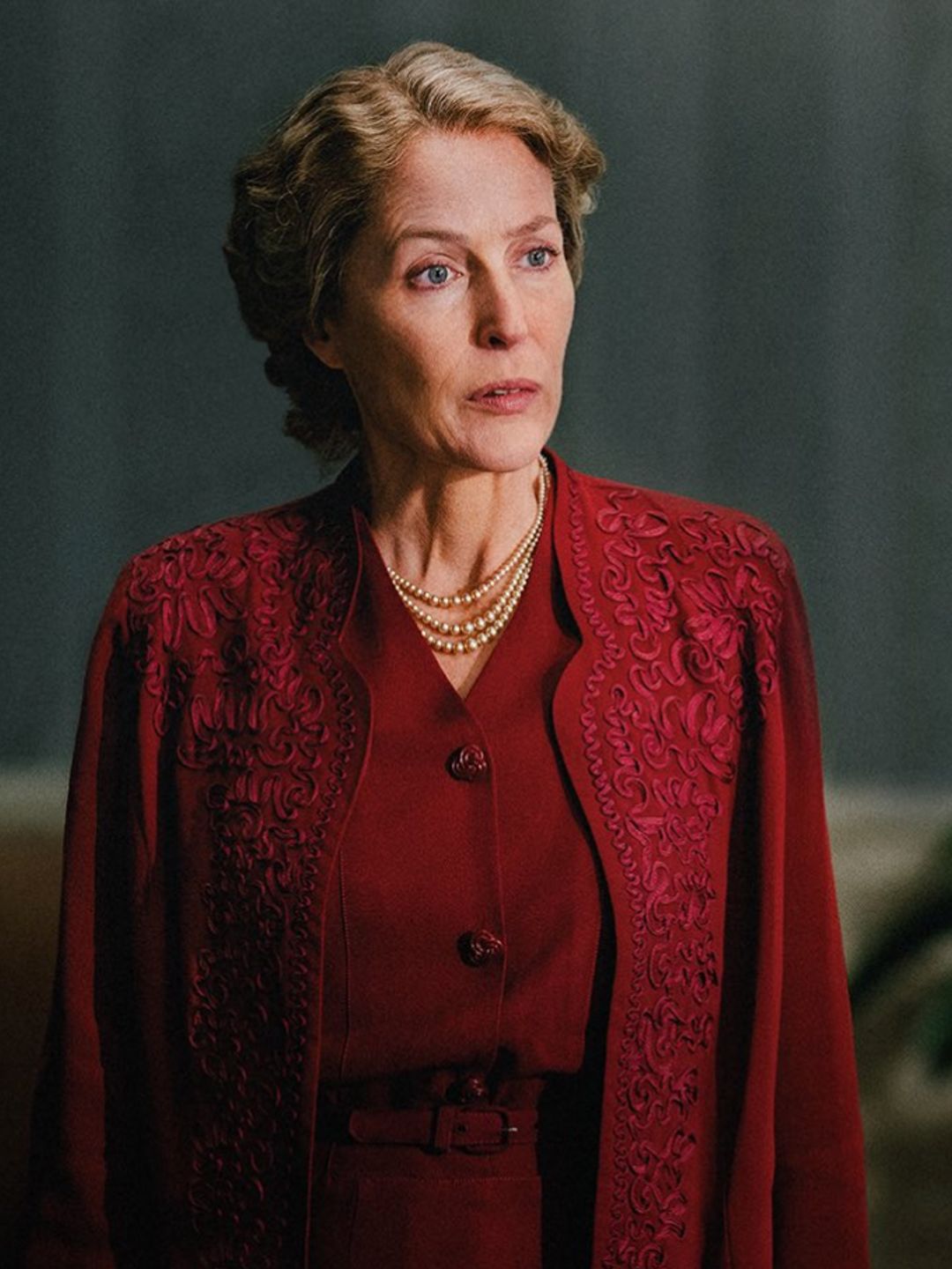Gillian Anderson playing Eleanor Roosevelt in 'The First Lady'