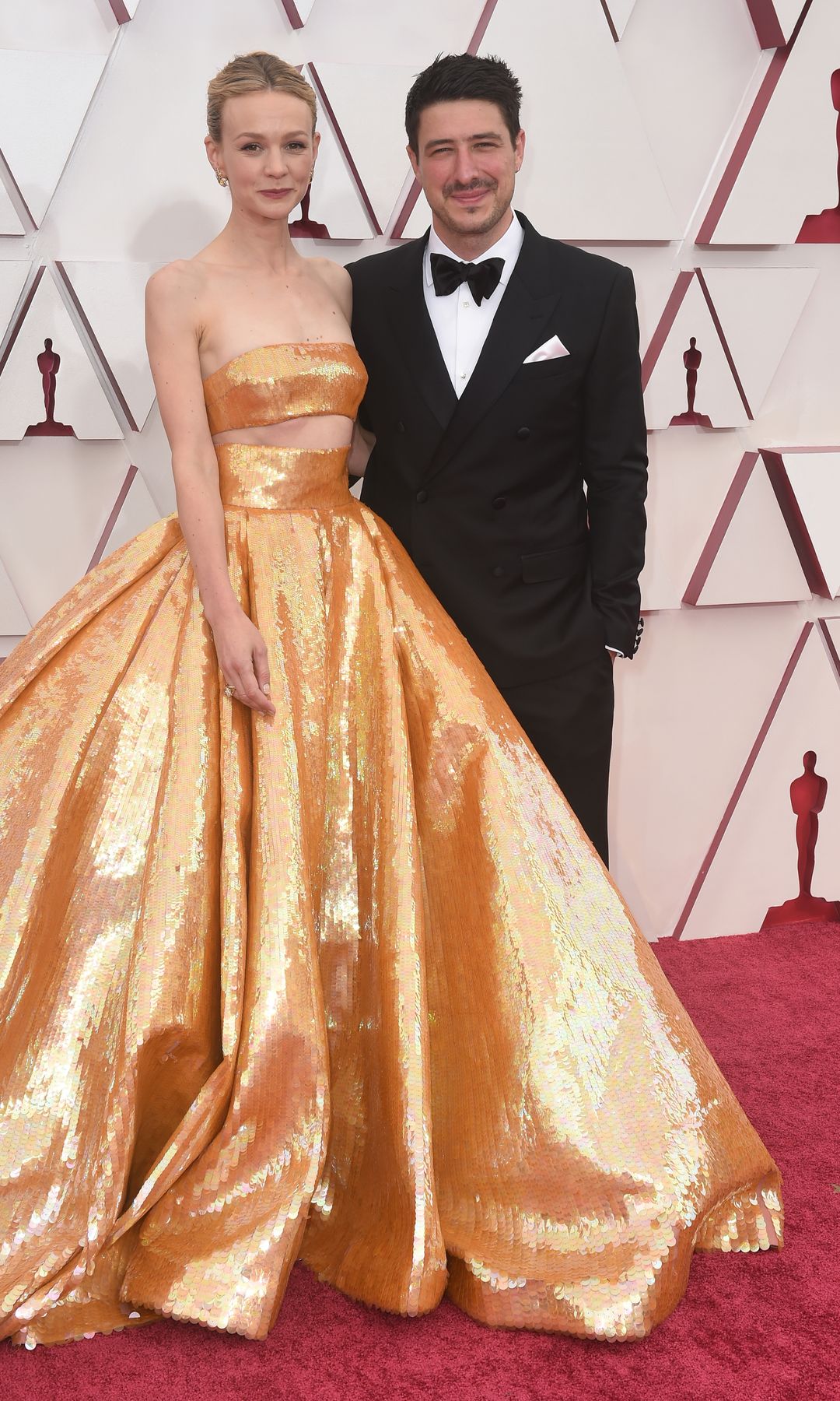 Marcus Mumford et Carey Mulligan à la cérémonie des Oscars