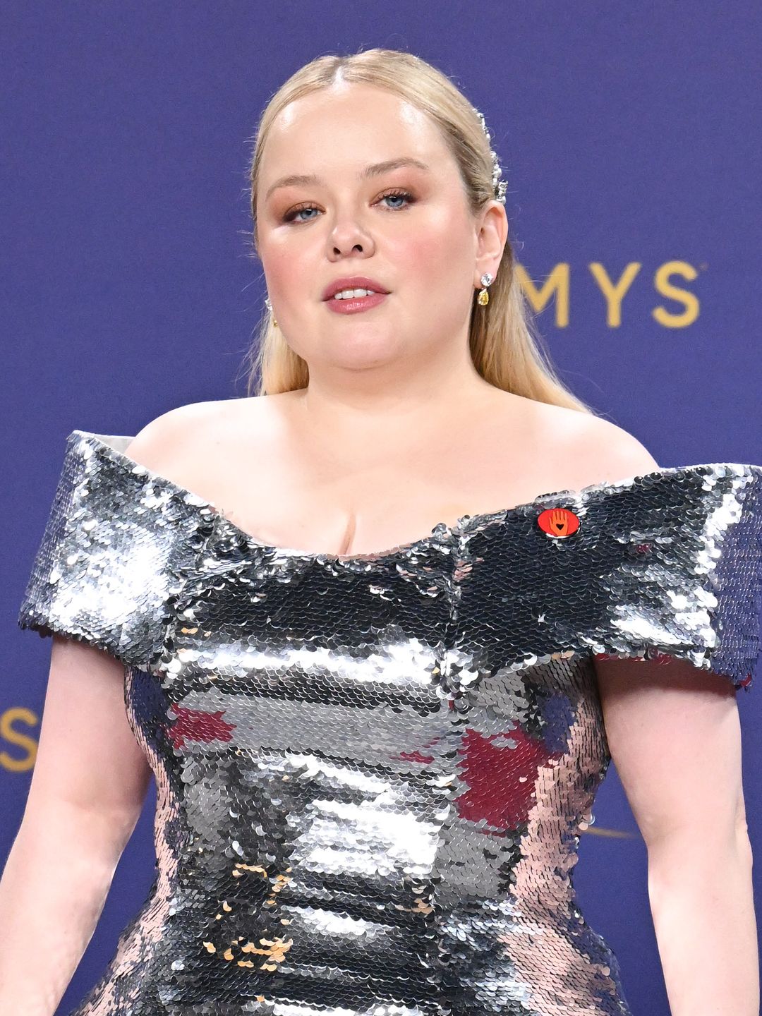 Nicola Coughlan at the 76th Primetime Emmy Awards held at Peacock Theater on September 15, 2024 in Los Angeles, California.  (Photo by Gilbert Flores/Variety via Getty Images)