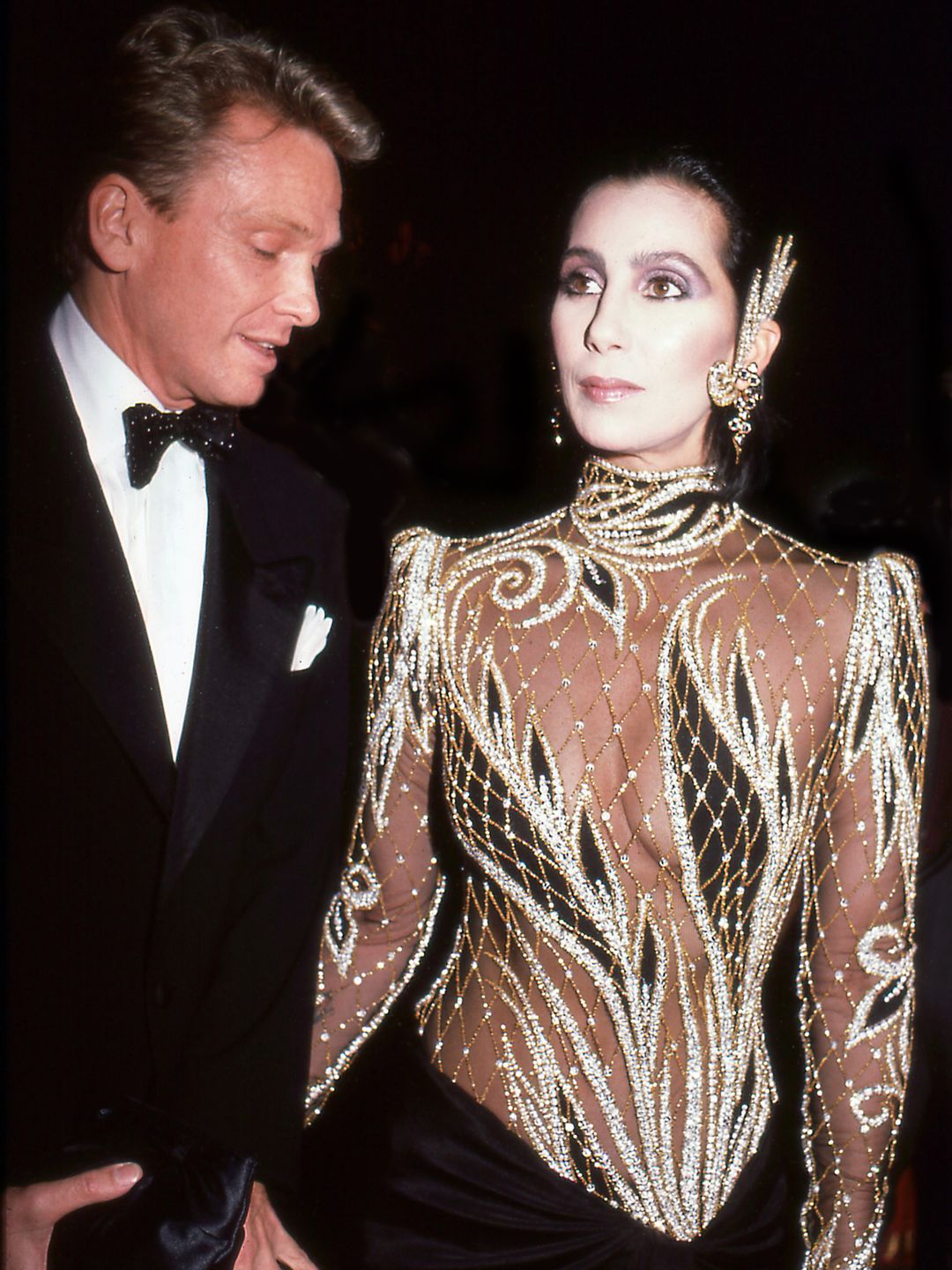 Cher brought major drama to the ball in 1985 