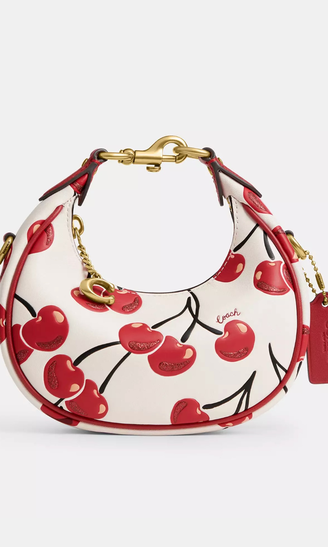 Jonie Bag With Cherry Print by coach