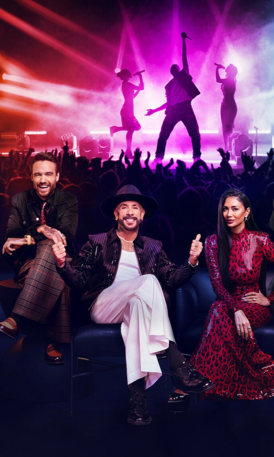 Nicole Scherzinger and Liam Payne are on the judging panel on Building The Band