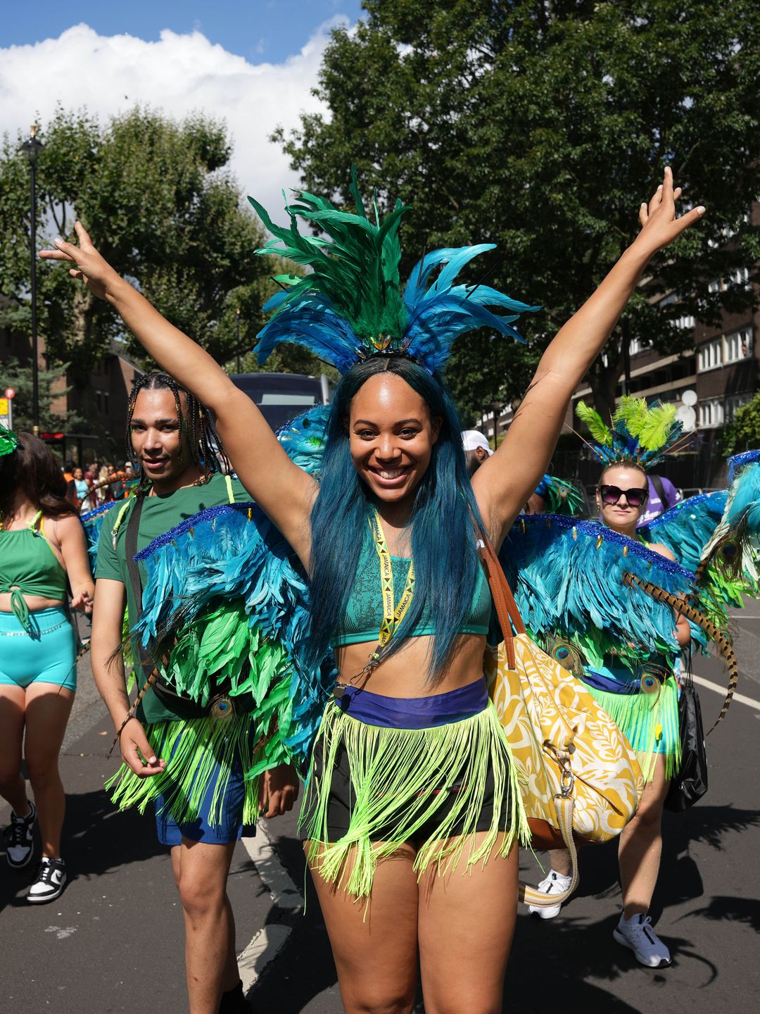 Feathered Carnival Queen