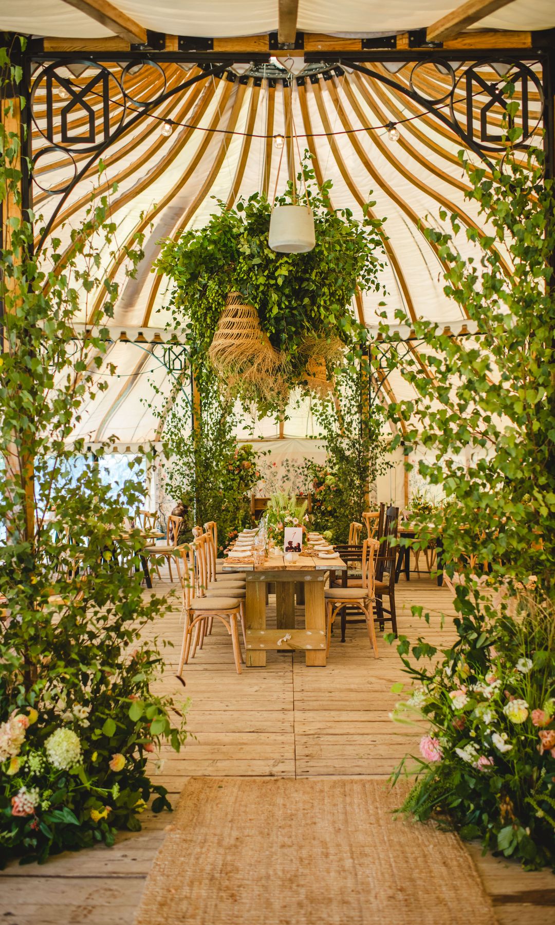 Lavender Green Flowers