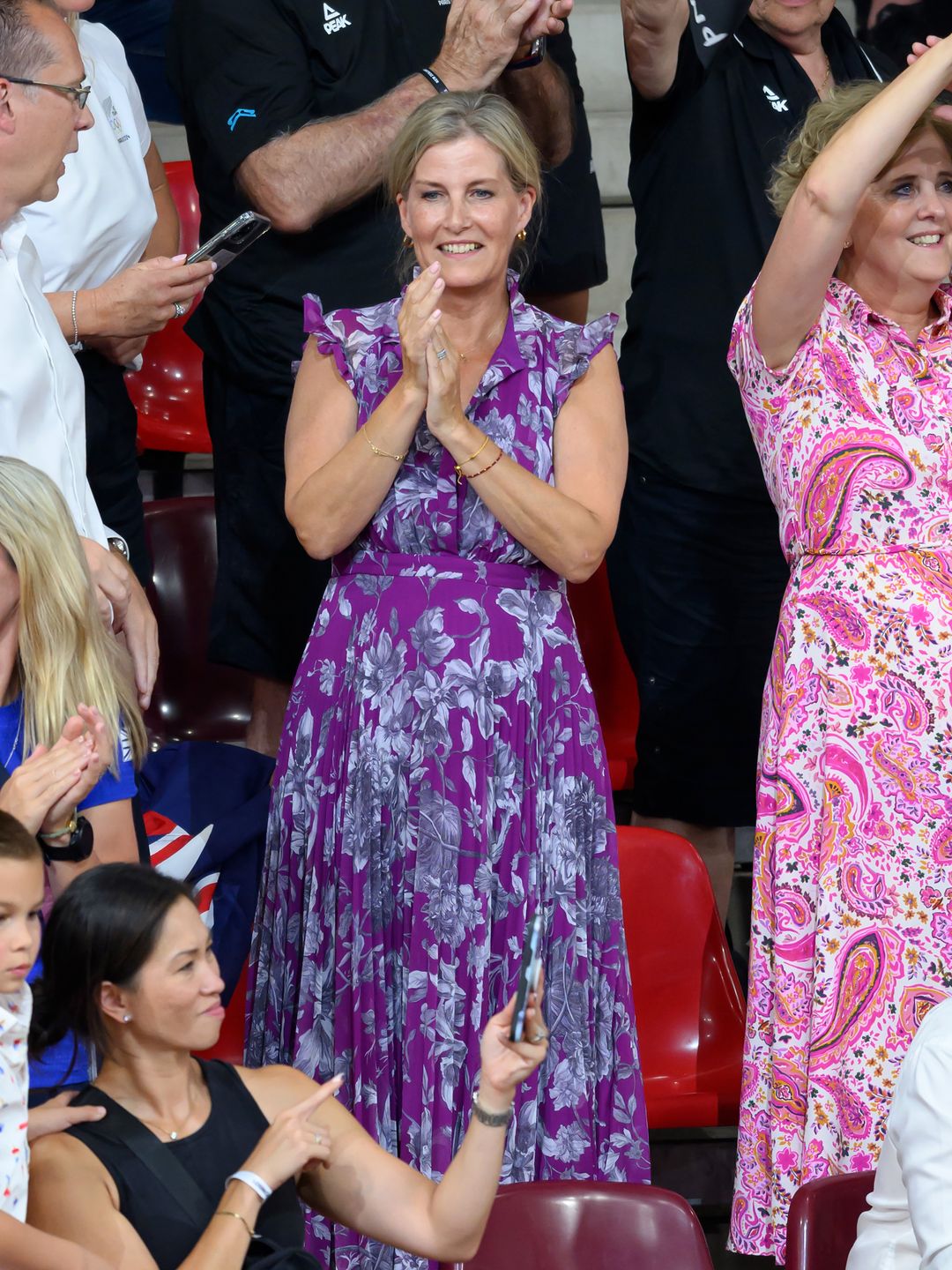 Sophie got emotional after Team GB claimed gold in the women's team sprint on 5 August