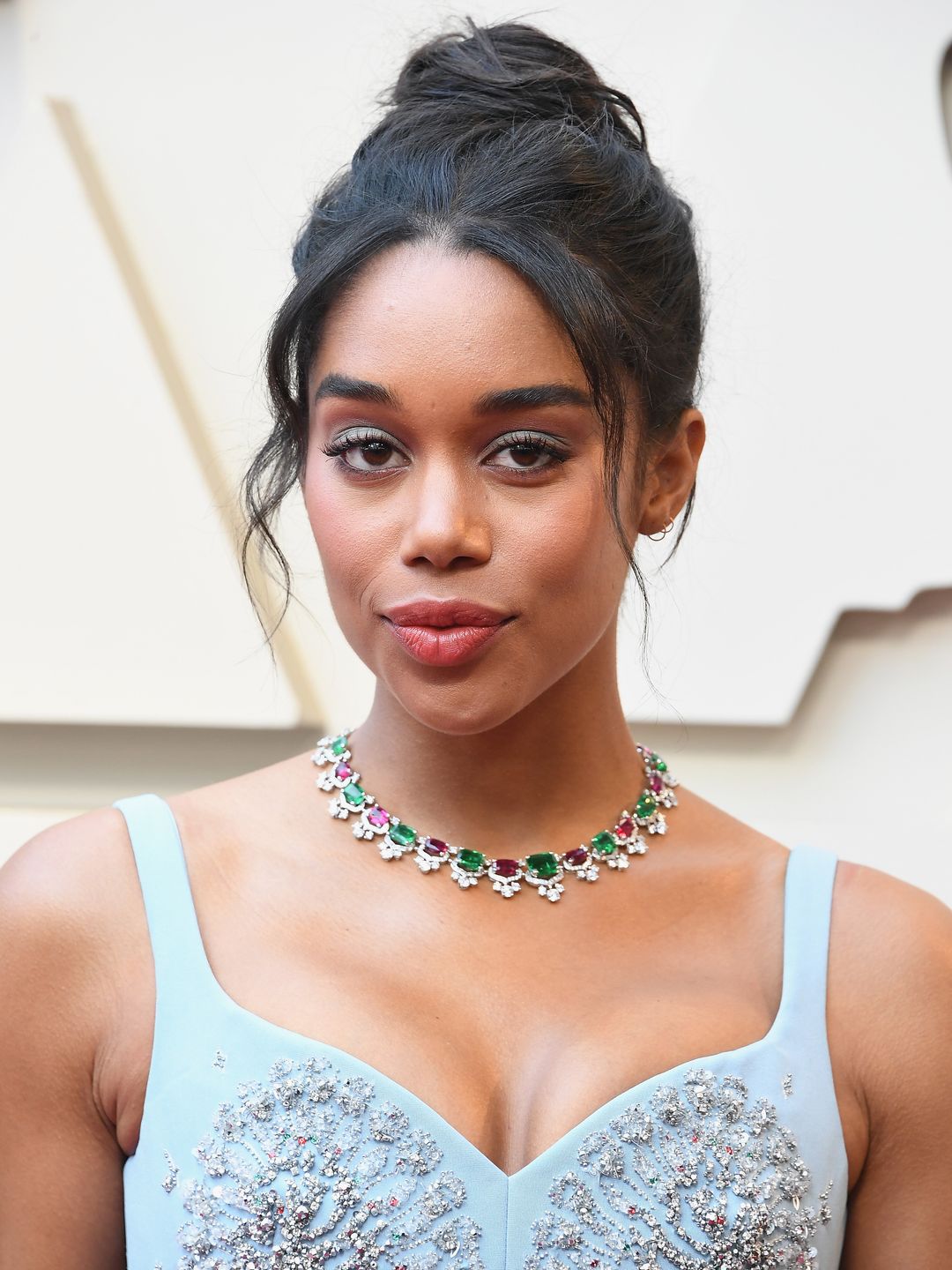 HOLLYWOOD, CA - FEBRUARY 24:  Laura Harrier attends the 91st Annual Academy Awards at Hollywood and Highland on February 24, 2019 in Hollywood, California.  (Photo by Steve Granitz/WireImage)
