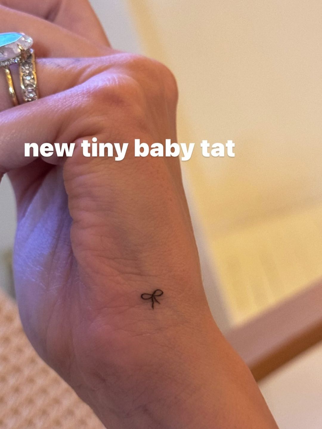 Hailey's teeny tiny new addition