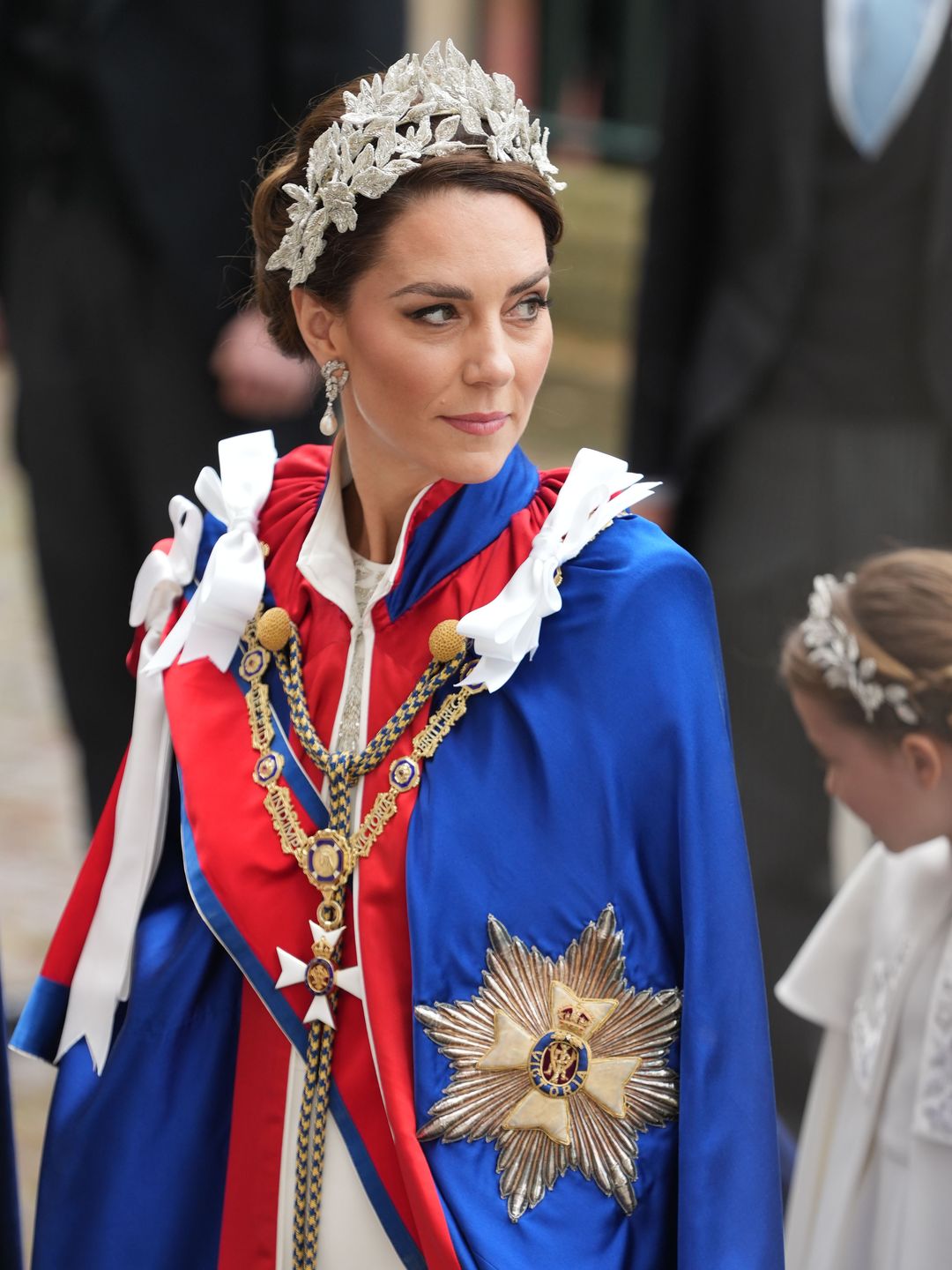 The Princess of Wales at the coronation