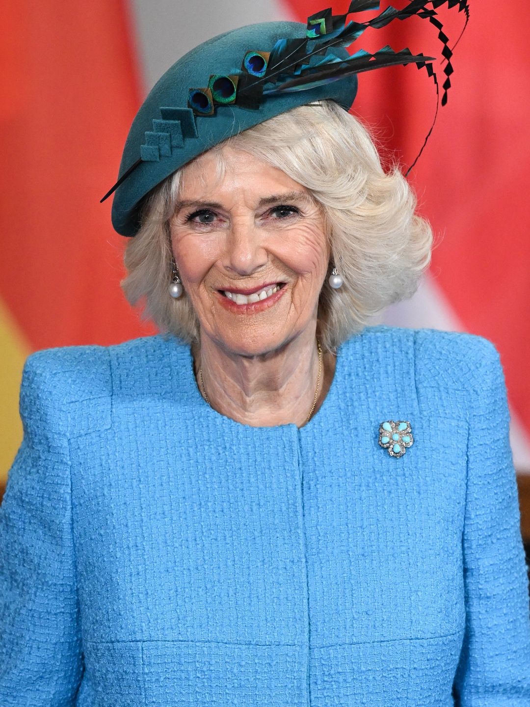 Queen Camilla steps out wearing unseen jewel from the late Queen's ...