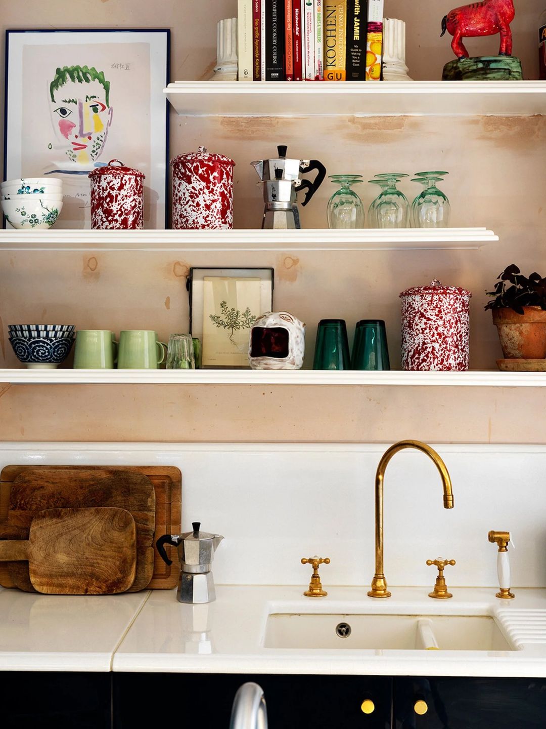 For a kitsch kitchen, look no further than the work of Beata Heuman