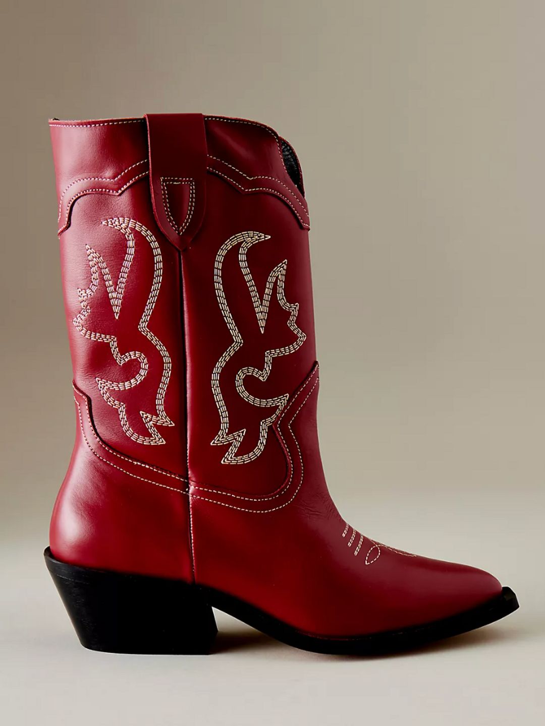 Red cowboy boots 