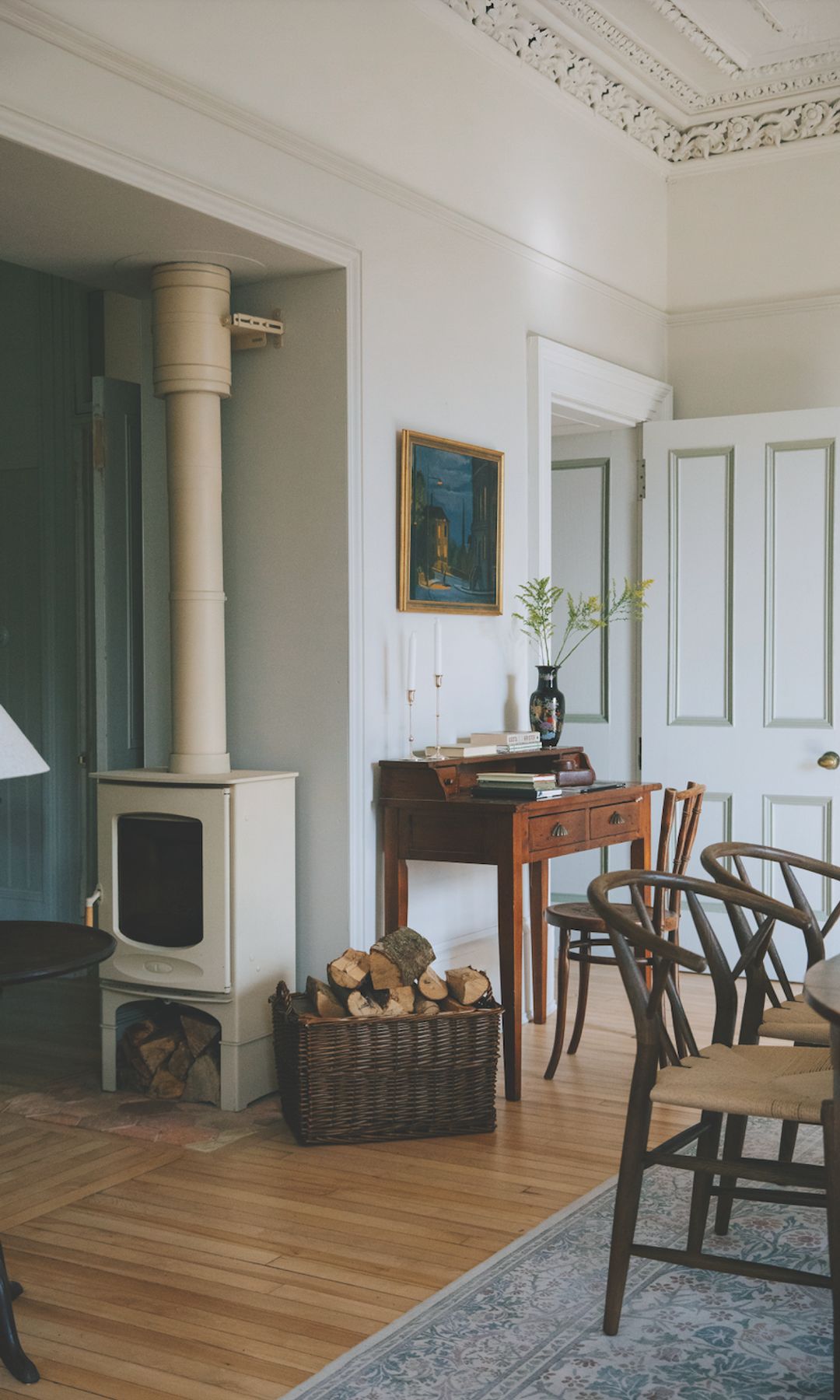 Her home is full of character