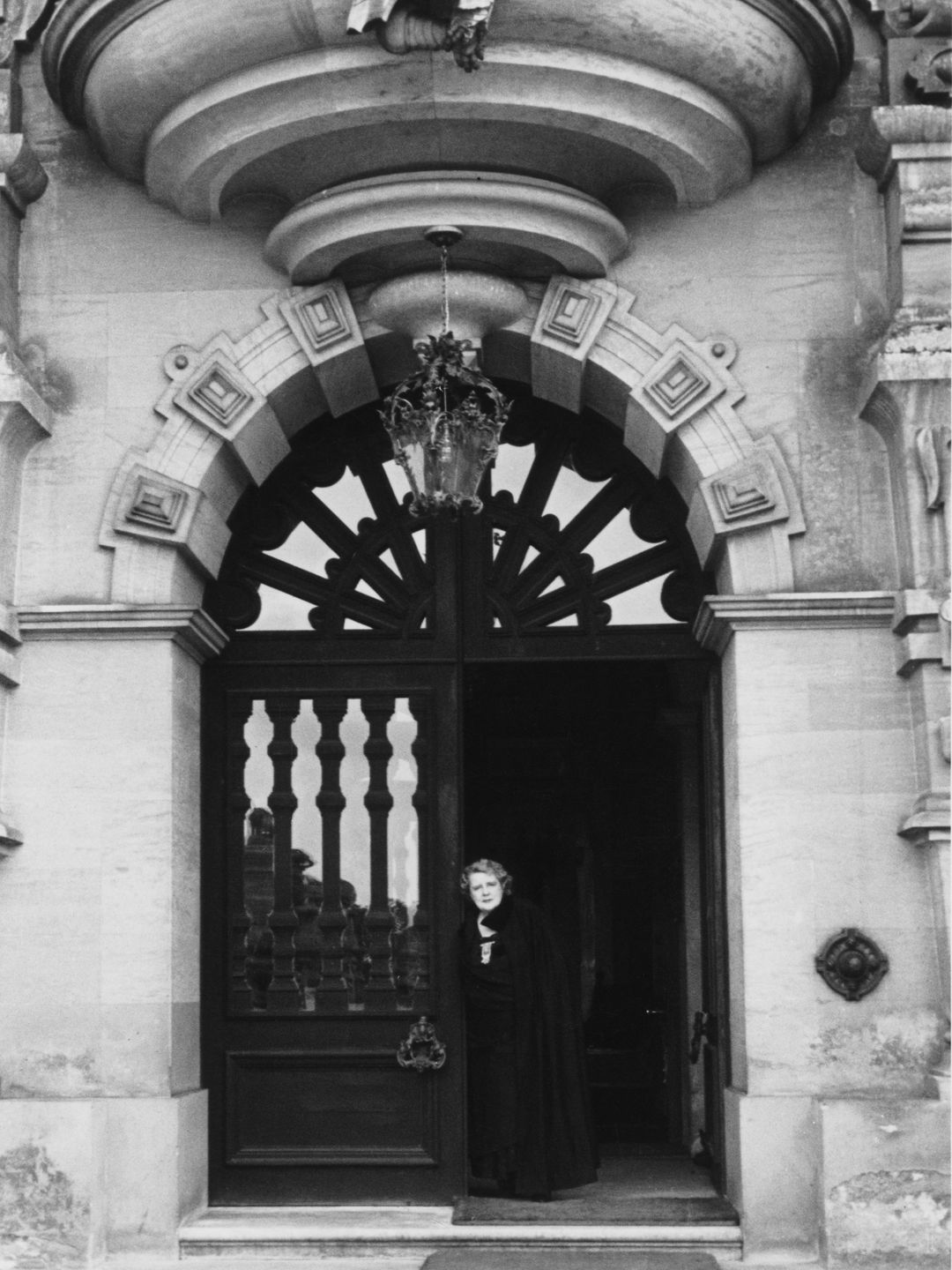 English businesswoman Violet Van der Elst, purchased Harlaxton Manor in 1937
