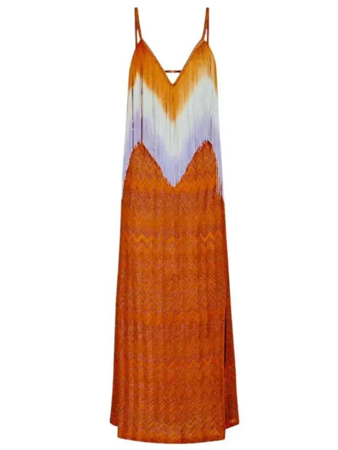 Missoni Fringe Detailed Knitted Summer Dress
