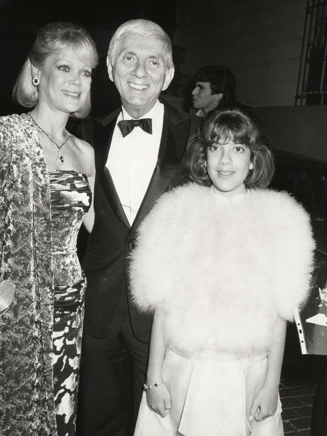 Tori with her parents Aaron and Candy Spelling