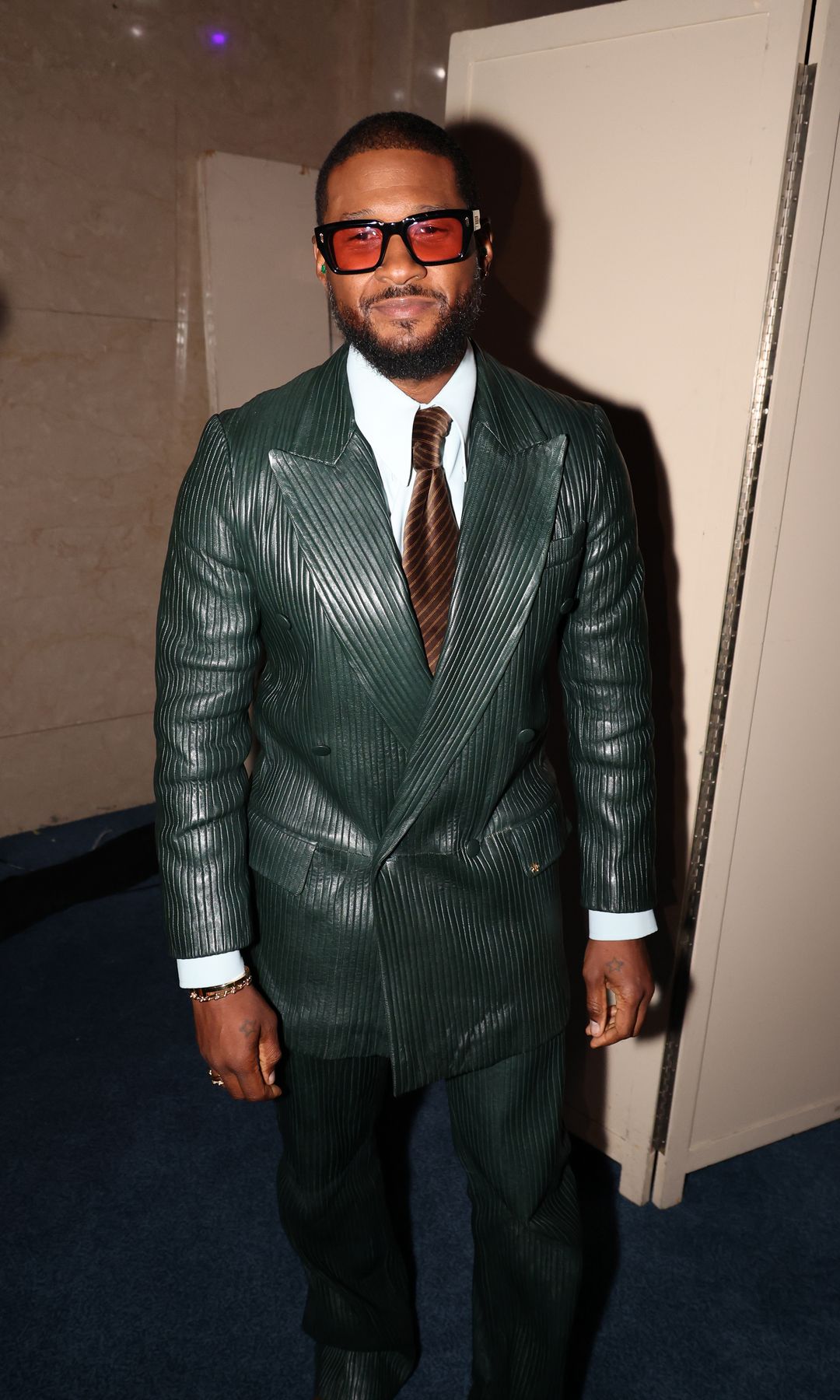 Usher attends the 18th Annual Harlem's Fashion Row Fashion Show & Style Awards on September 09, 2025 in New York City