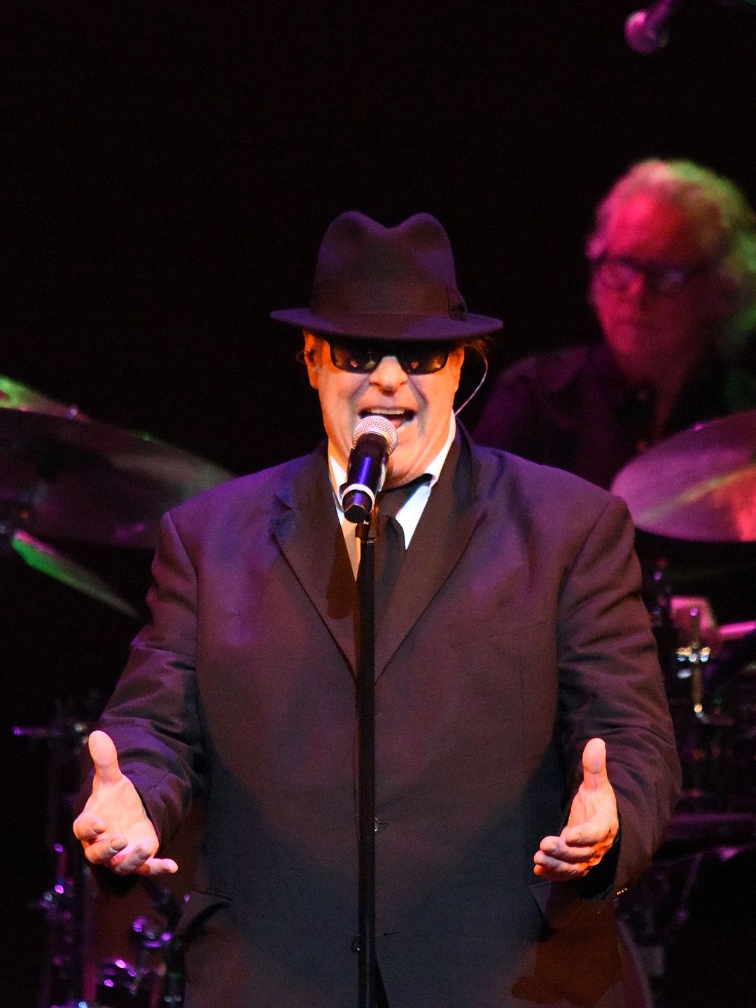 Dan Aykroyd performs during The Blues Brothers in Concert at the St George Theatre on May 7, 2022 in New York City