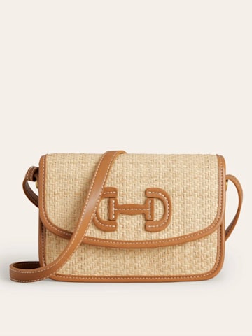 Raffia Snaffle Cross-Body Bag - Boden 