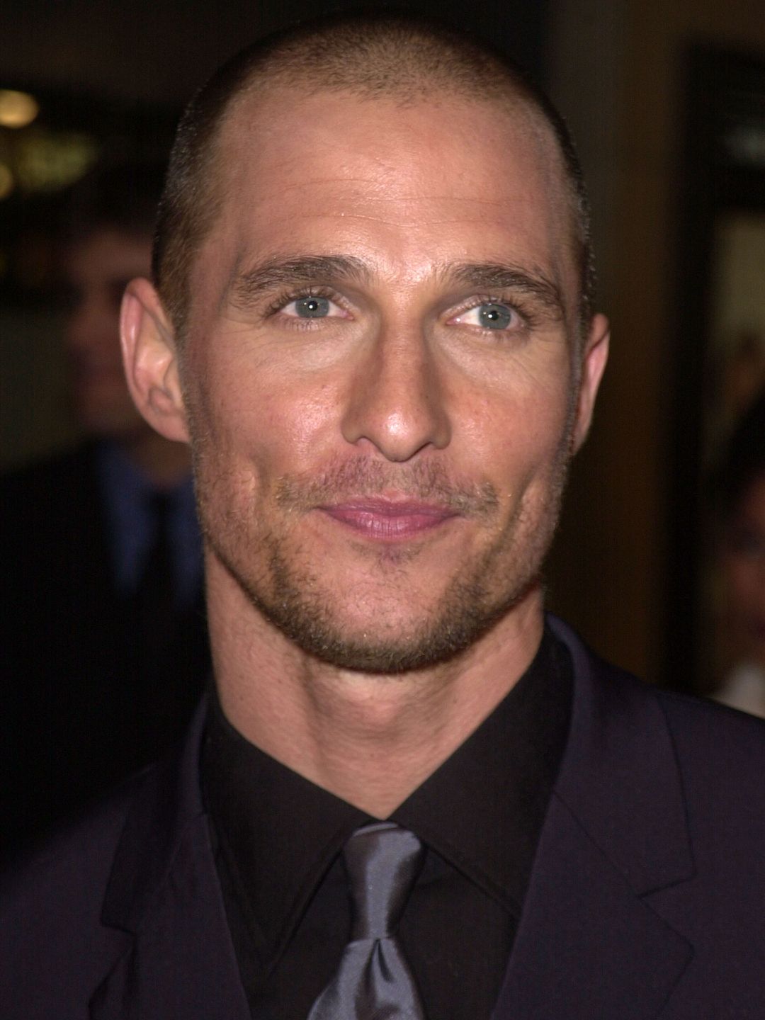 matthew mcconaughey smiling