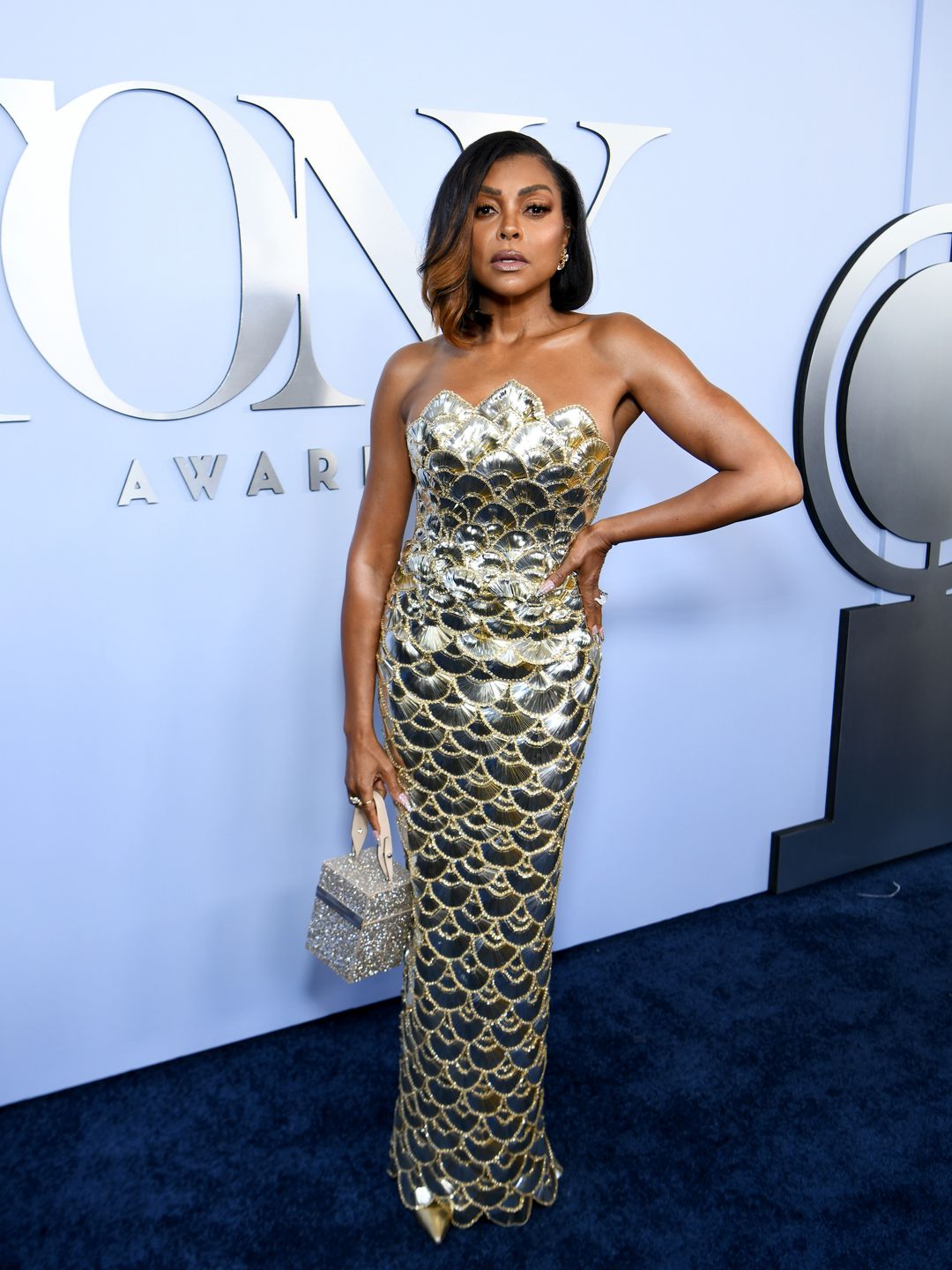 Taraji P. Henson comparece ao 77º Tony Awards anual no David H. Koch Theatre no Lincoln Center em 16 de junho de 2024 na cidade de Nova York.