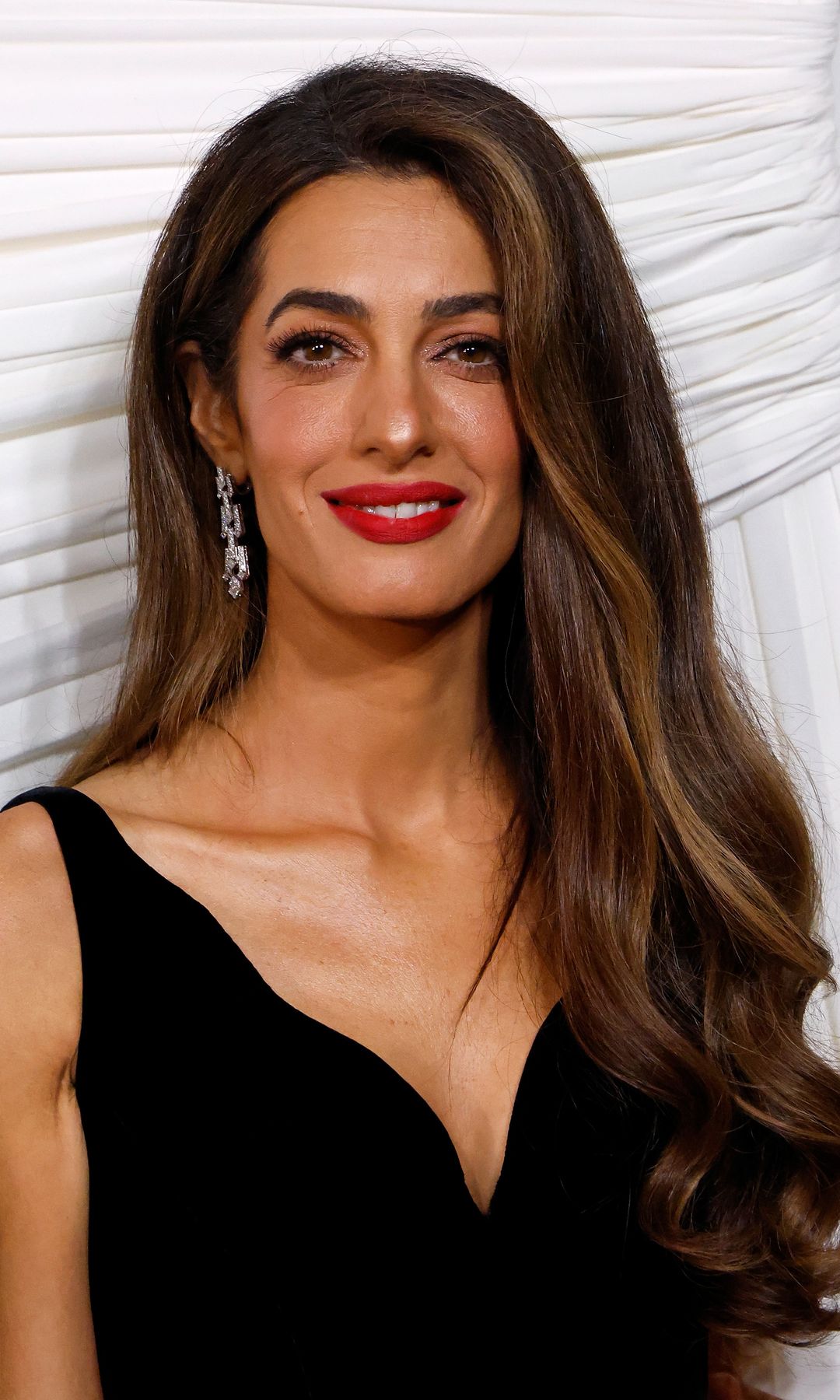 Amal Clooney attends the 2024 Albie Awards presented by the Clooney Foundation for Justice at New York Public Library on September 26, 2024 in New York City.  (Photo by Taylor Hill/FilmMagic)