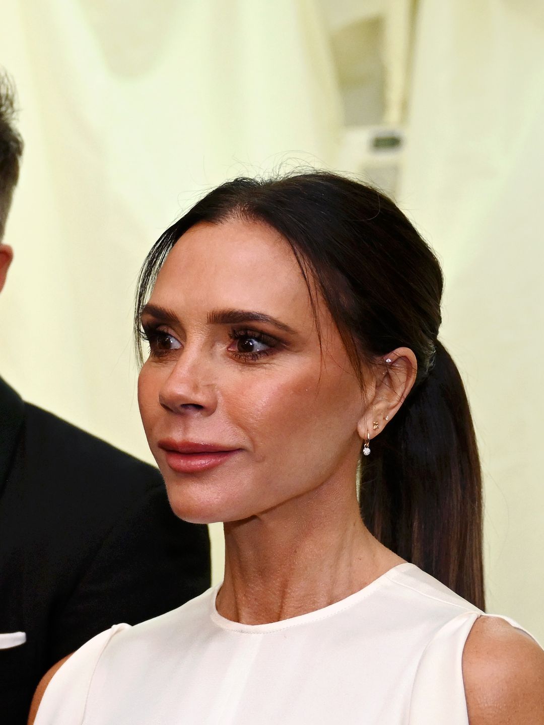 avid Beckham and Victoria Beckham during a dinner at Highgrove House on February 07, 2025 in Tetbury, England