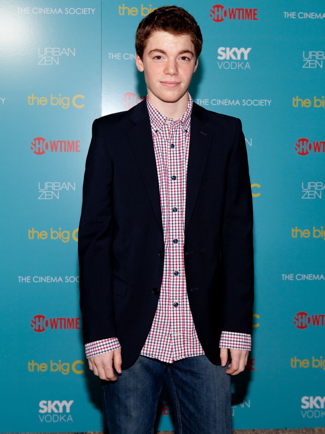 Gabriel Basso at The Big C screening