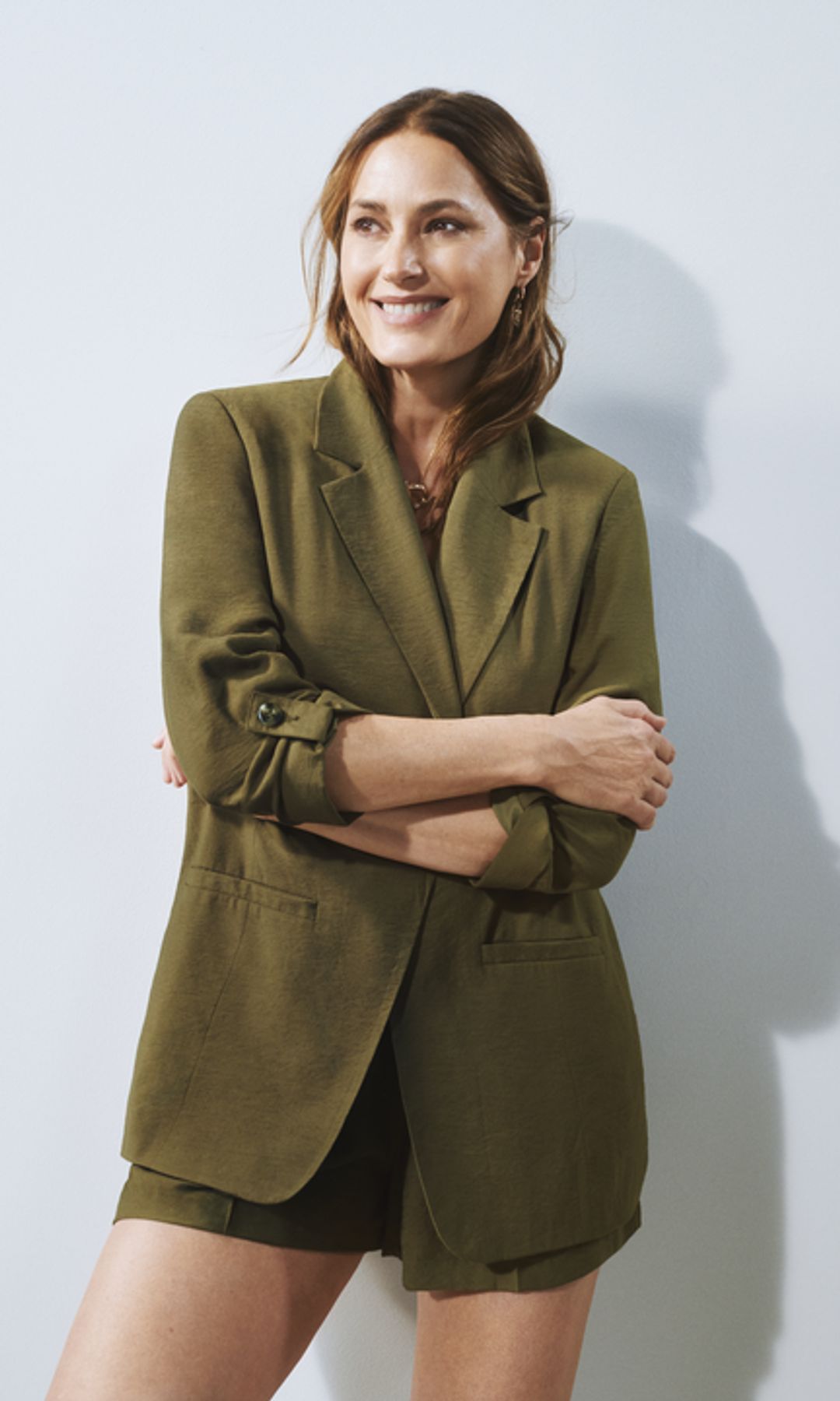  in a green suit