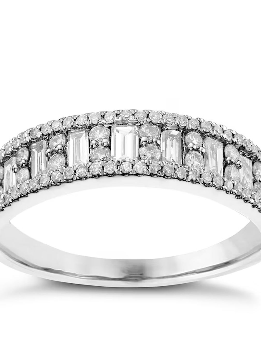 18ct White Gold 0.50ct Diamond Eternity Ring