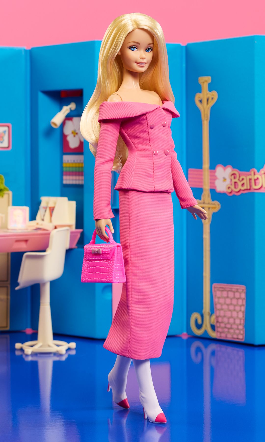 Barbie in pink outfit