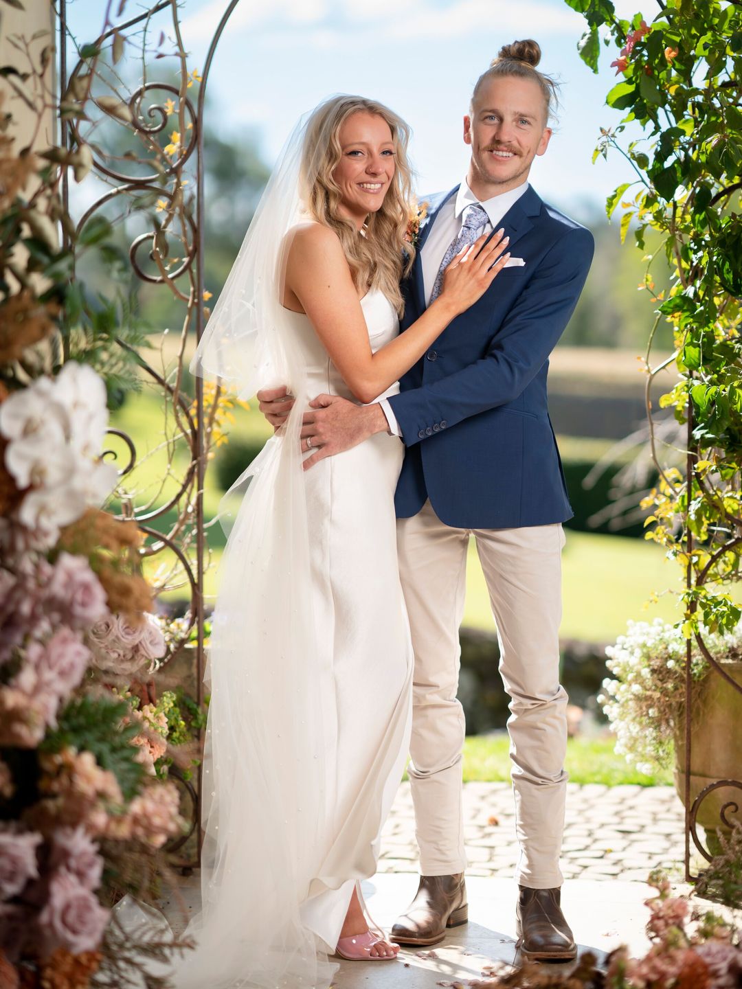 MAFS stars Lyndall and Cameron's wedding