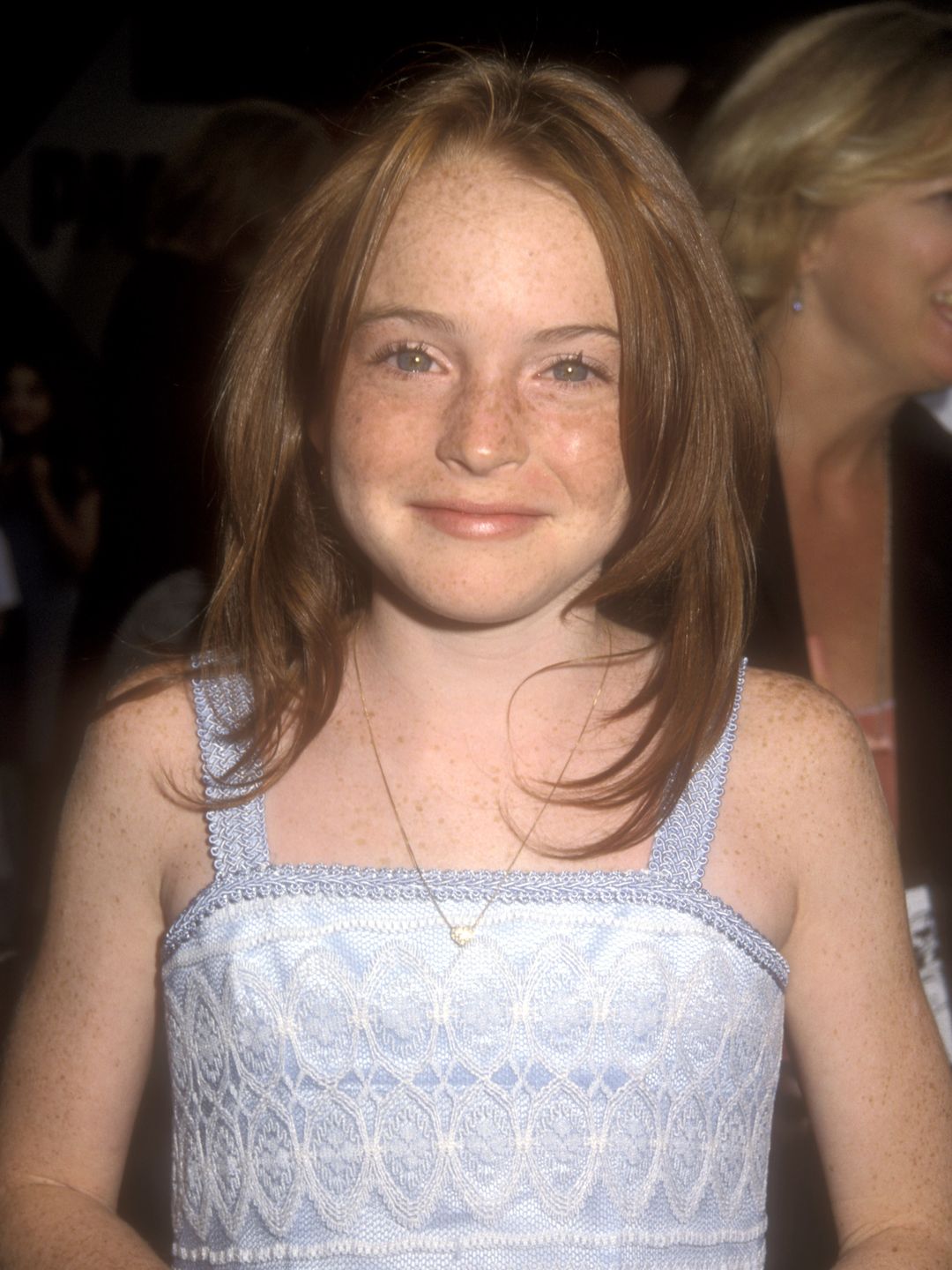 Lindsay Lohan at The Parent Trap premiere in 1998