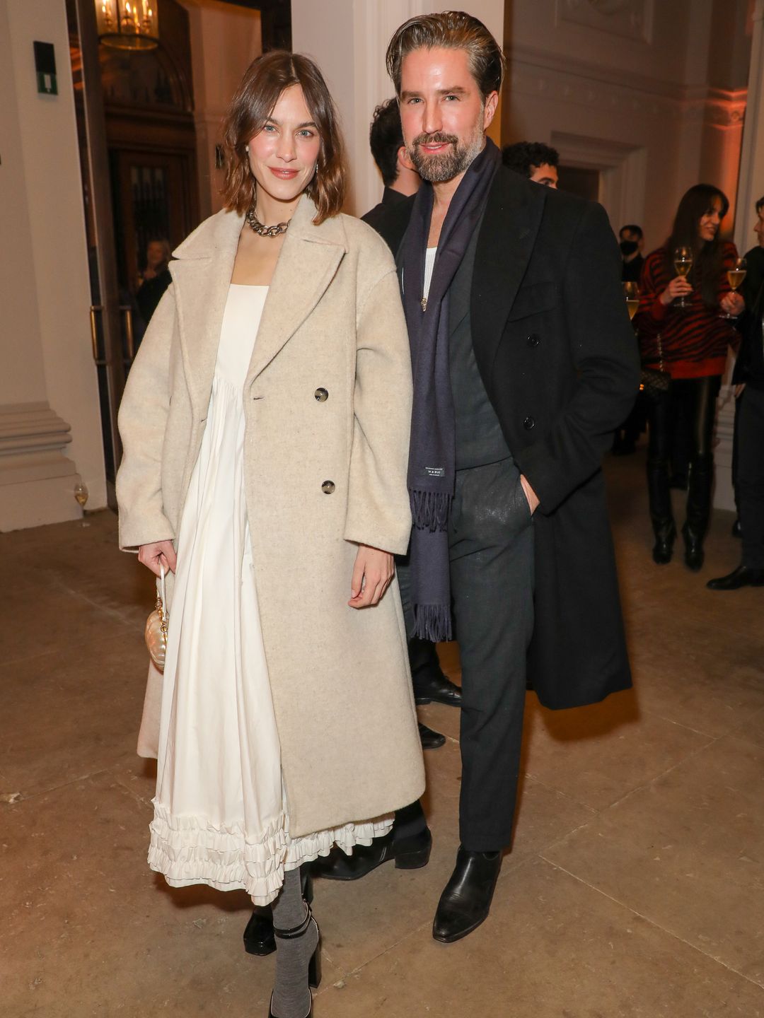 Alexa Chung and model Jack Guinness are longtime friends