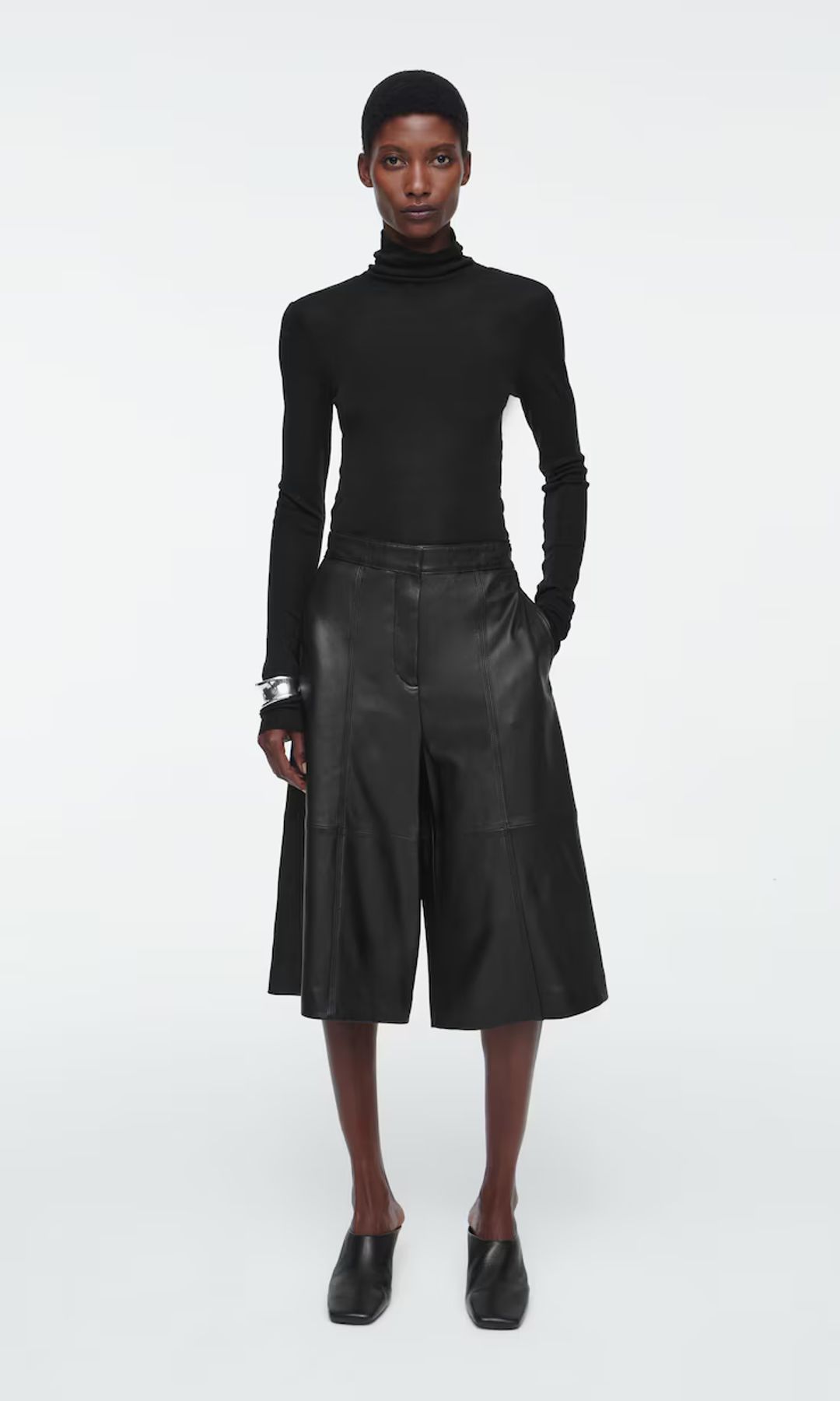 Cos LEATHER CULOTTES