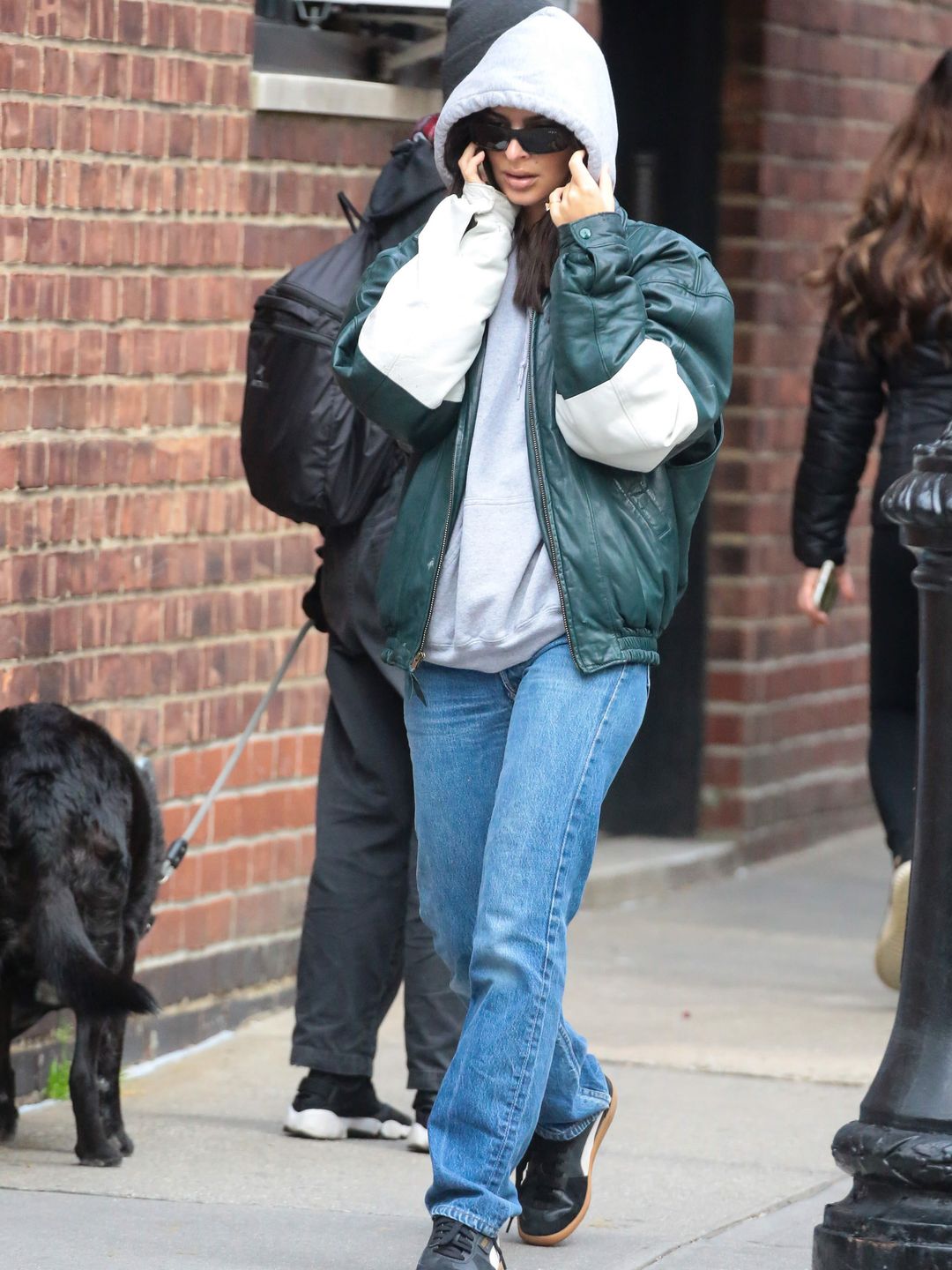 Emily Ratajkowski is seen on March 13, 2024 in New York City